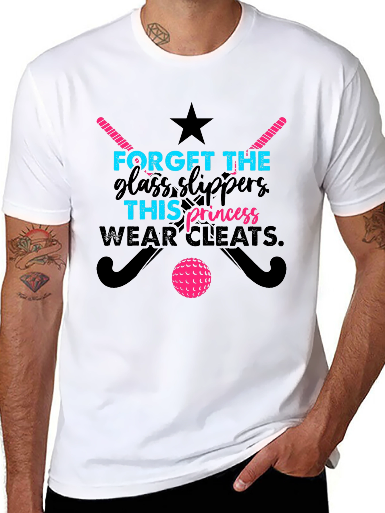 Field Hockey Princess Graphic T-Shirt