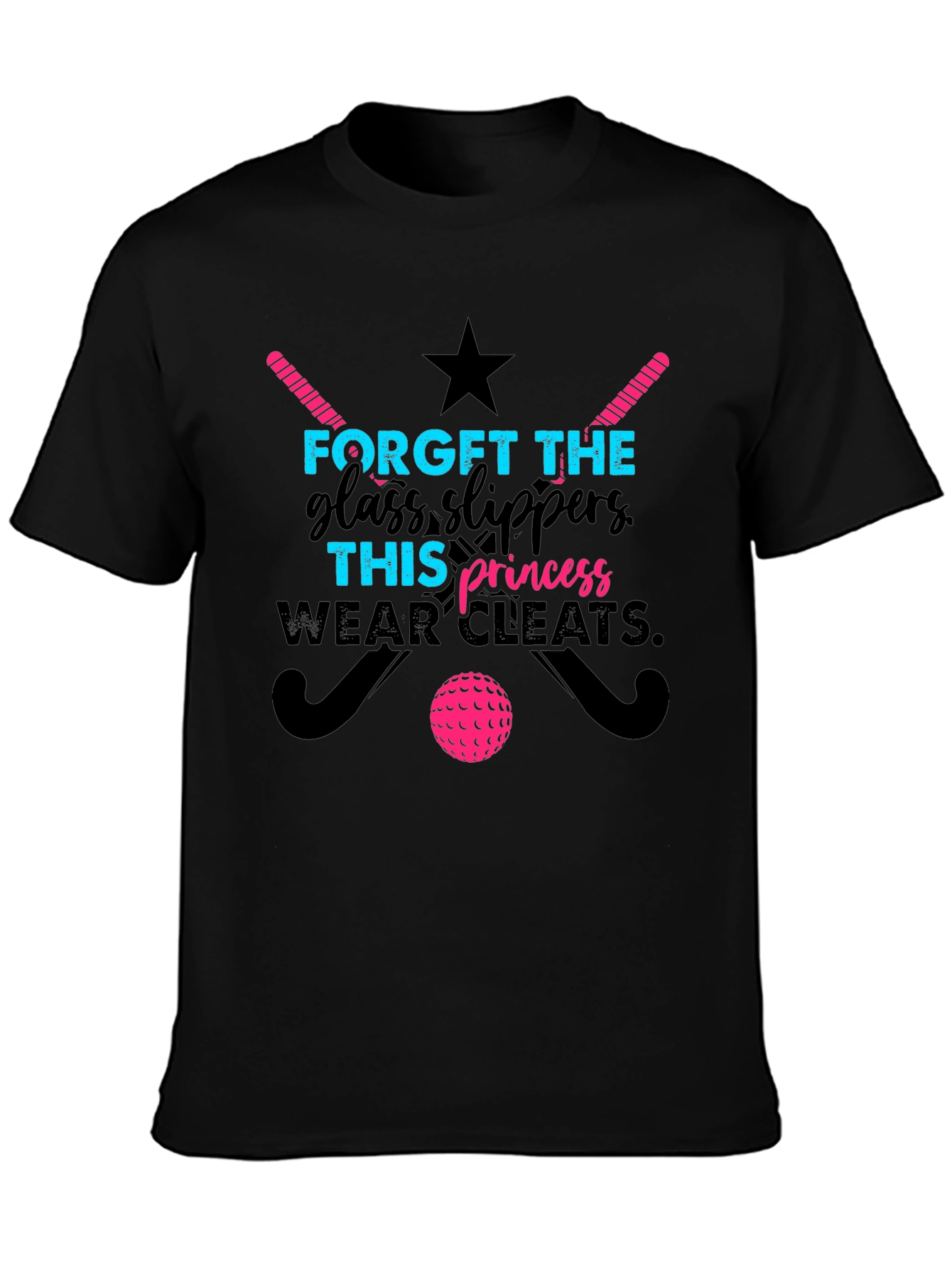 Field Hockey Princess Graphic T-Shirt