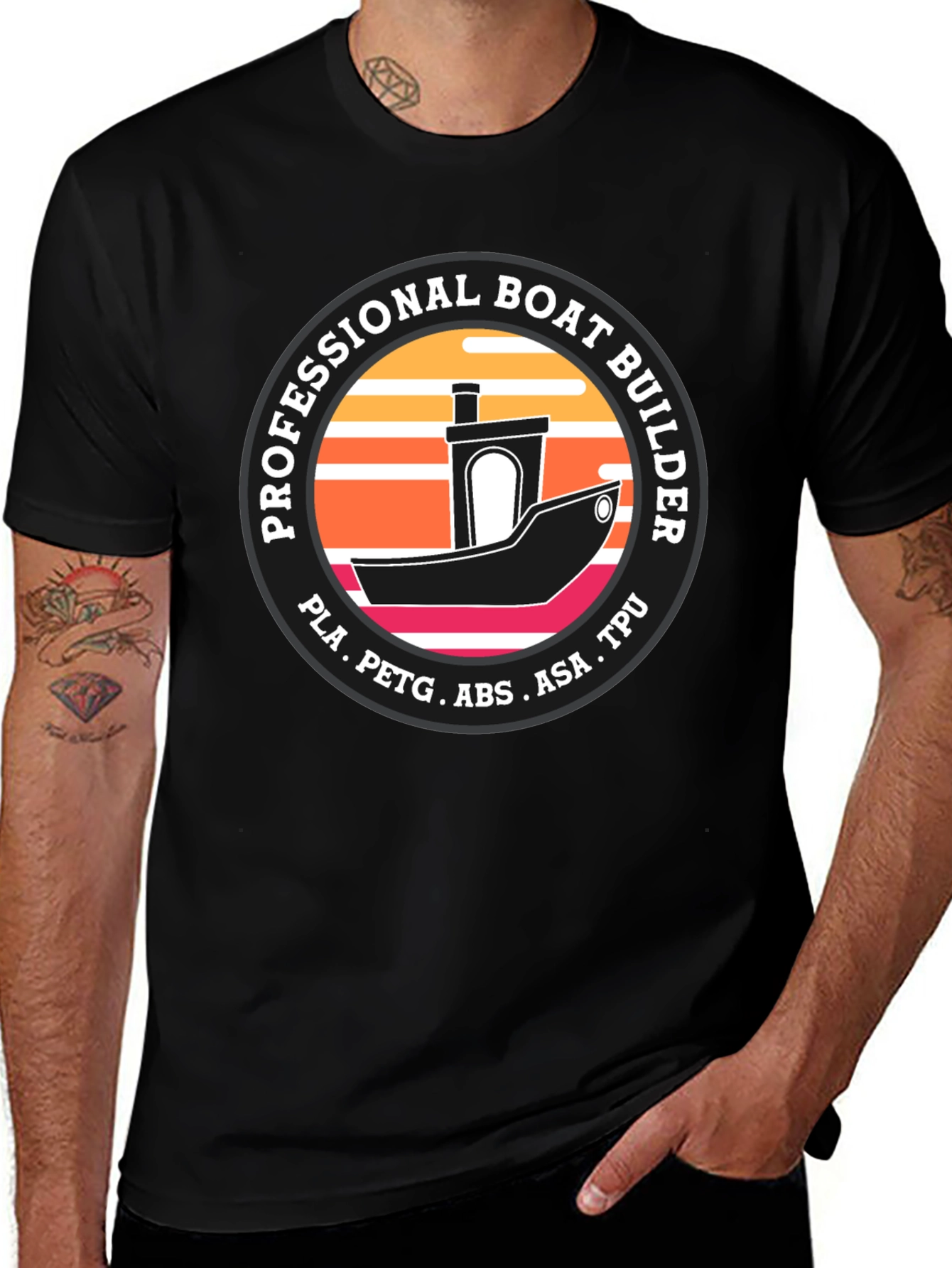 Professional Boat Builder T-Shirt