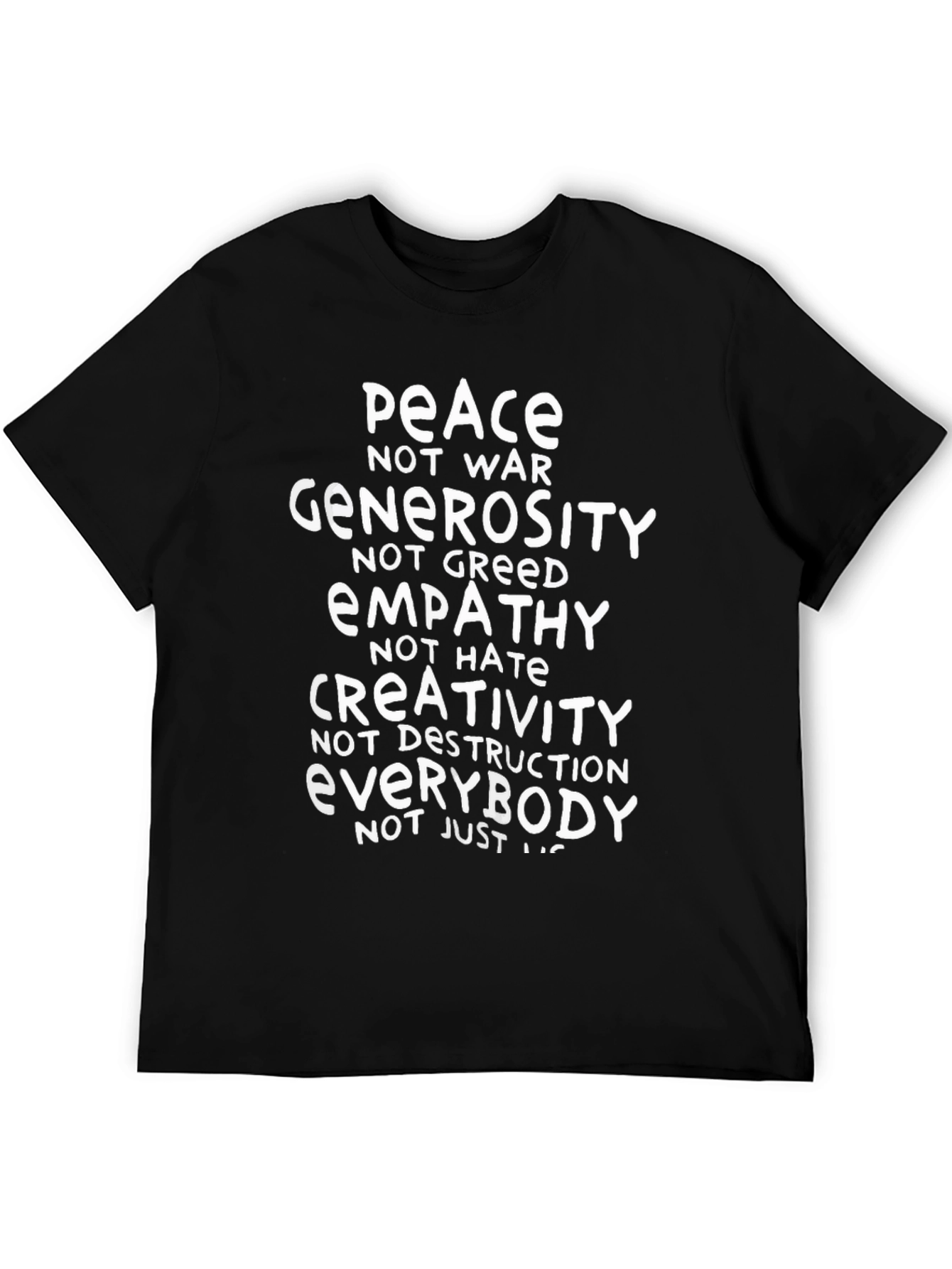 Peace Not War Graphic Tee