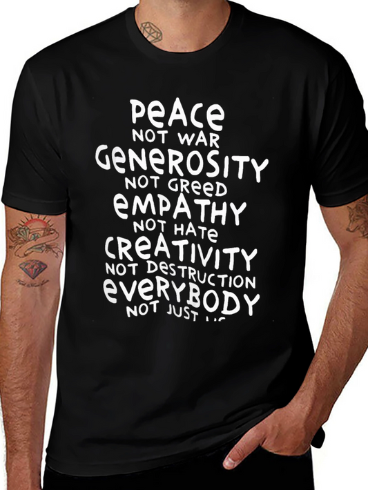 Peace Not War Graphic Tee