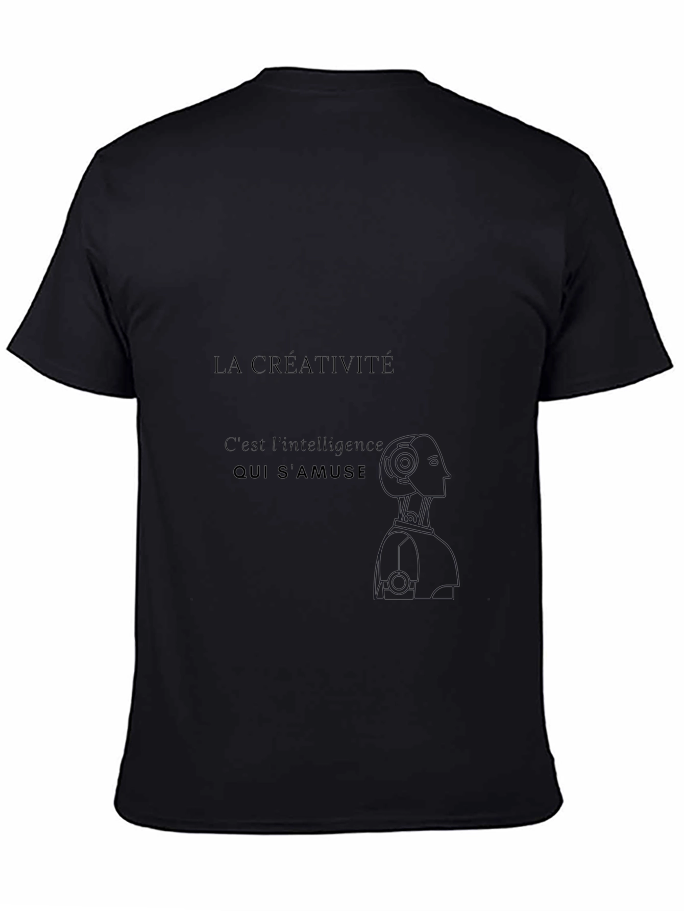 Creative AI Black T-Shirt