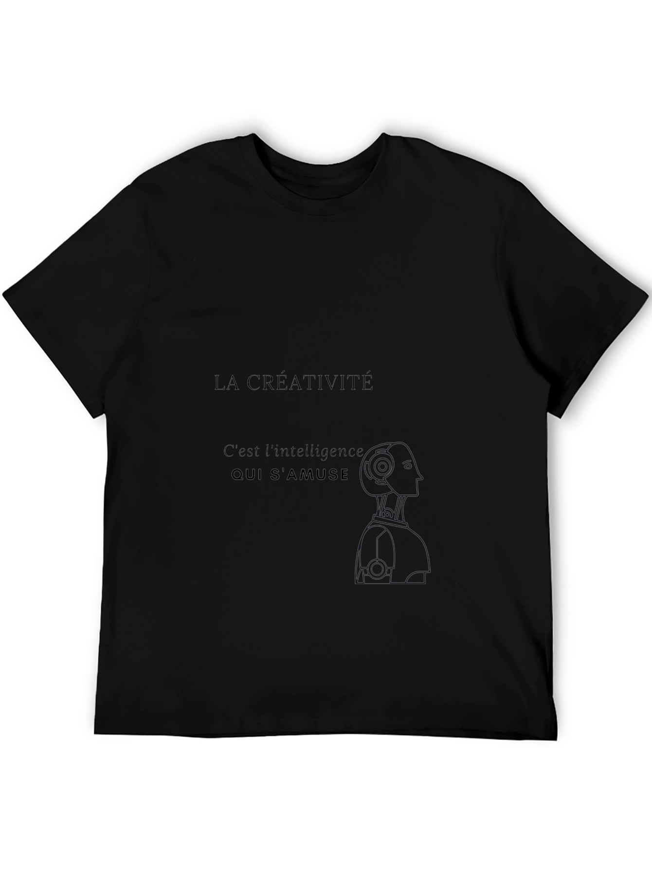 Creative AI Black T-Shirt