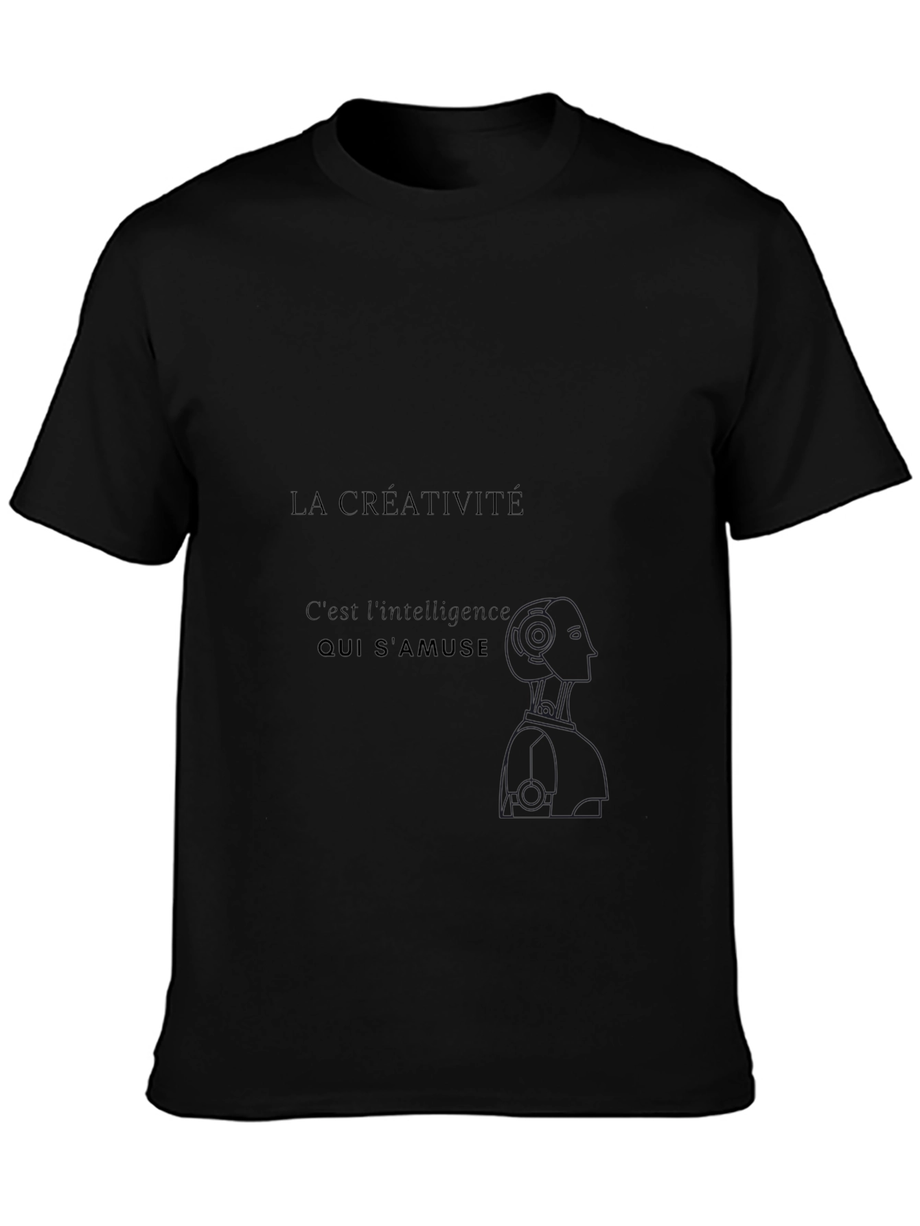 Creative AI Black T-Shirt