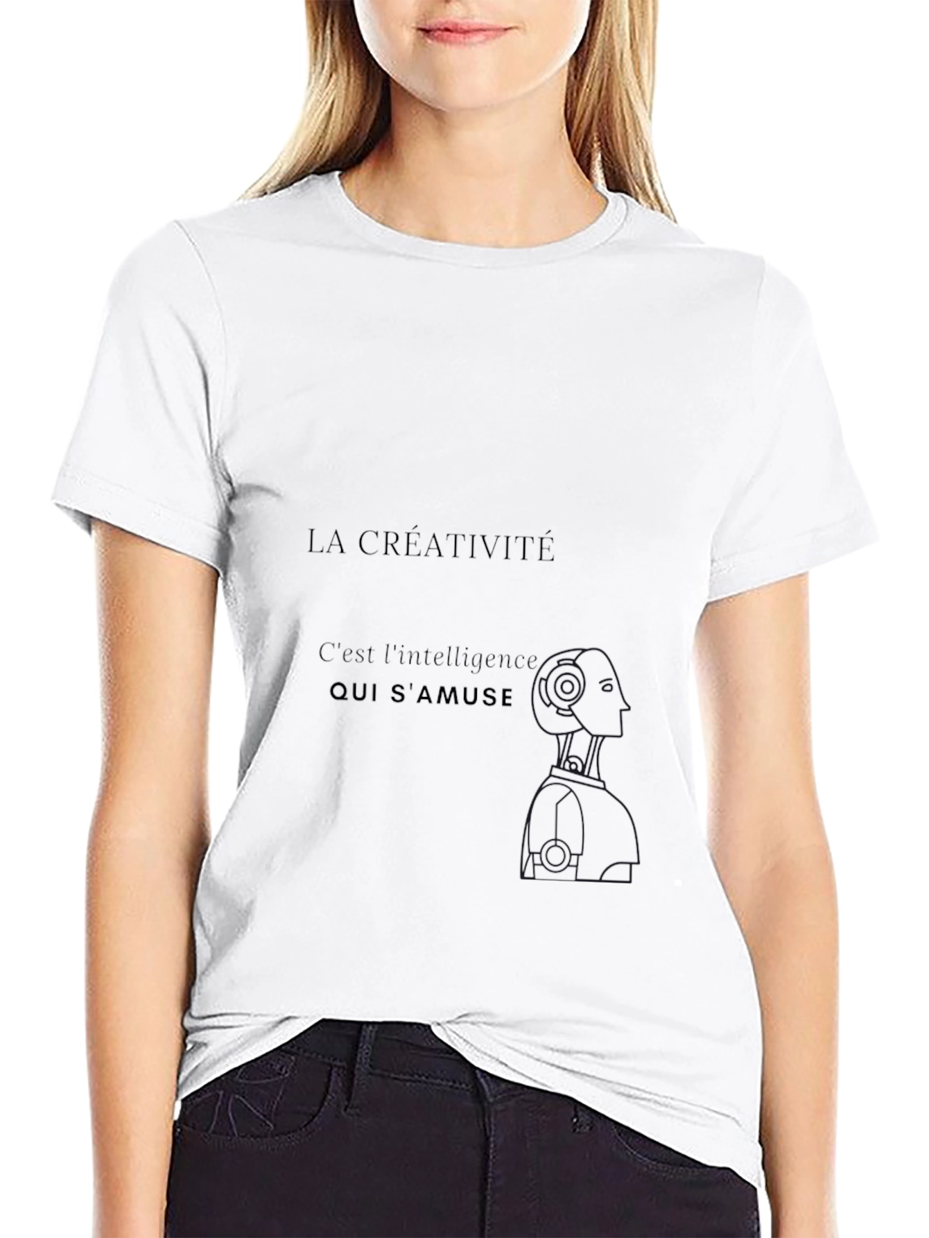 Creative AI Black T-Shirt
