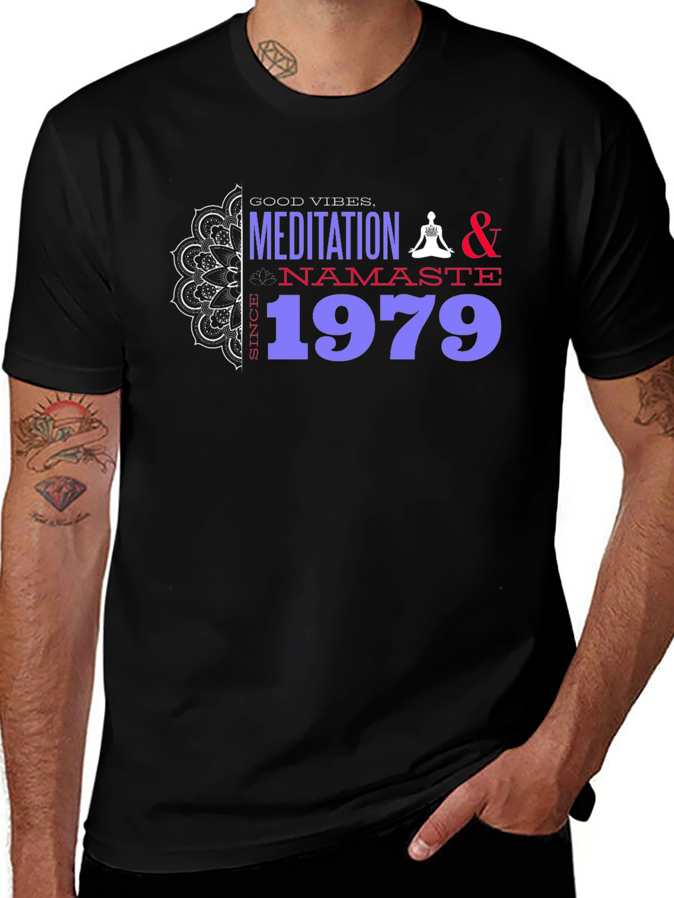 Meditation Namaste 1979 T-Shirt