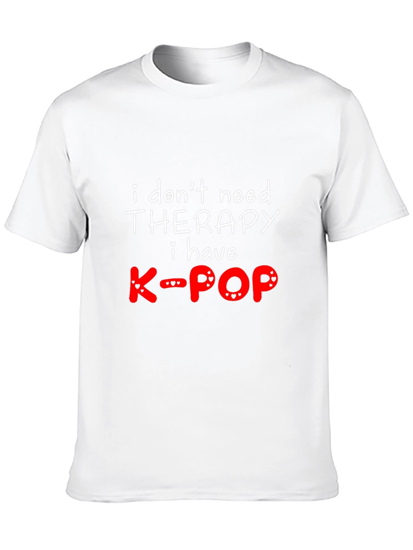 K-Pop Therapy T-Shirt - Trendy Fan Apparel