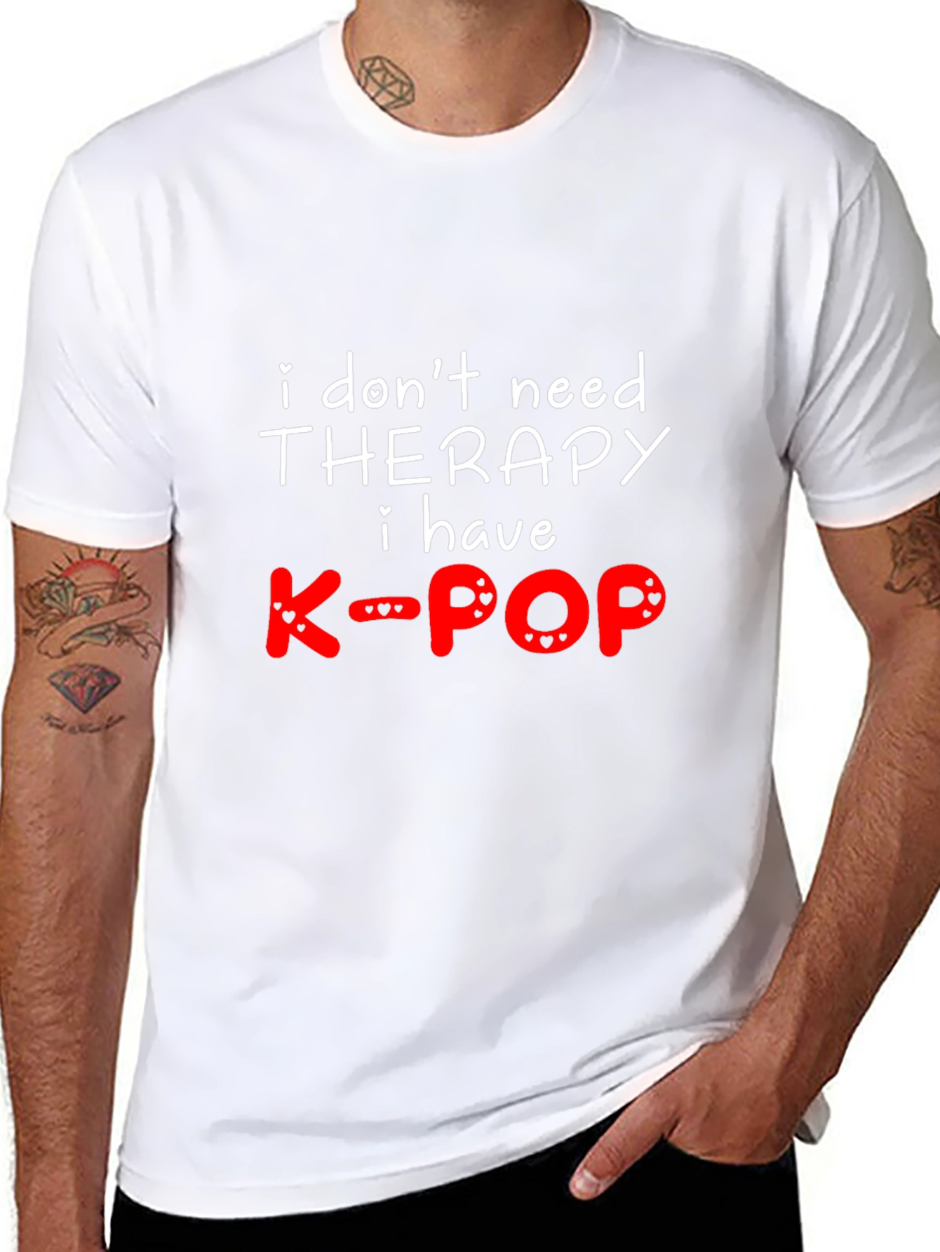 K-Pop Therapy T-Shirt - Trendy Fan Apparel