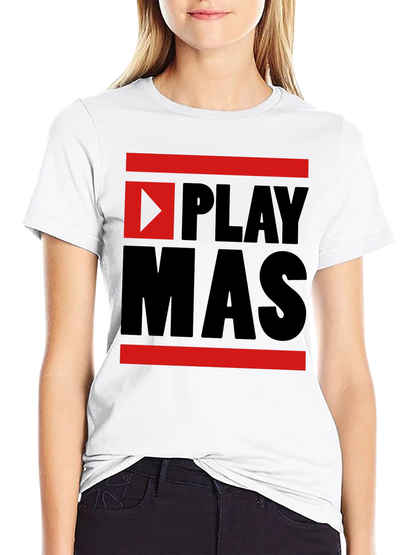 Play Mas T-Shirt - Black