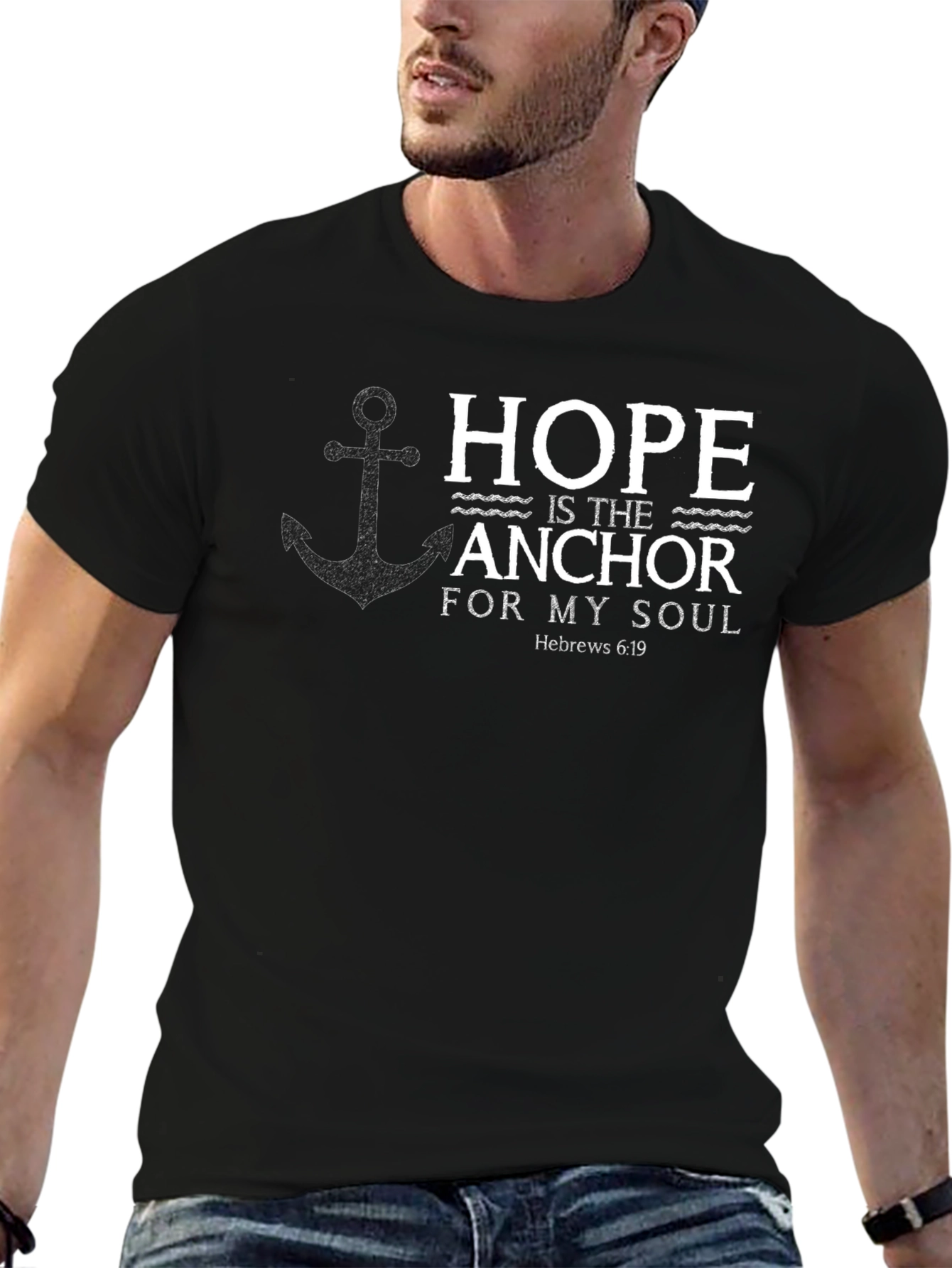 Hope Anchor Christian T-Shirt