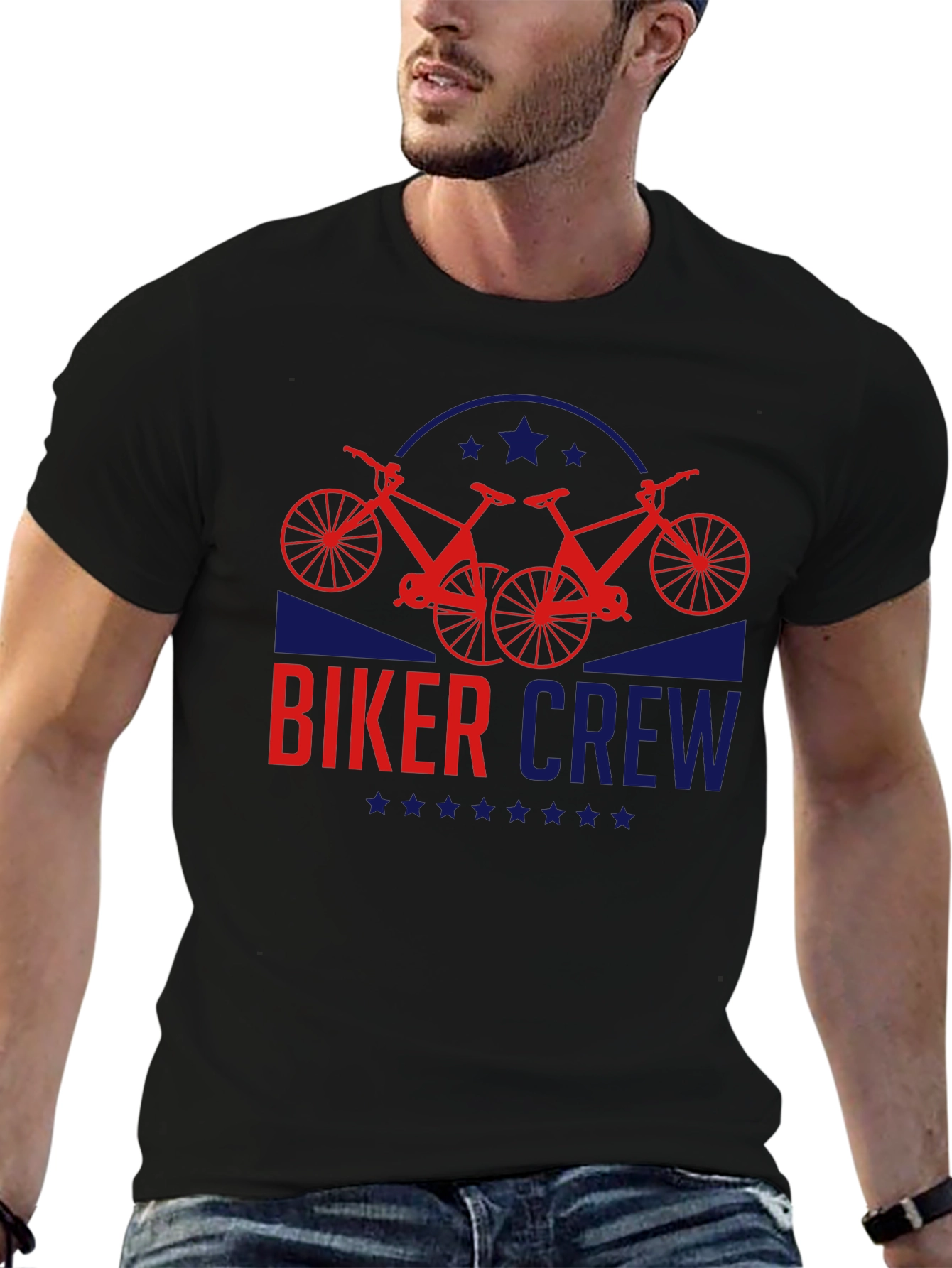 Biker Crew T-Shirt