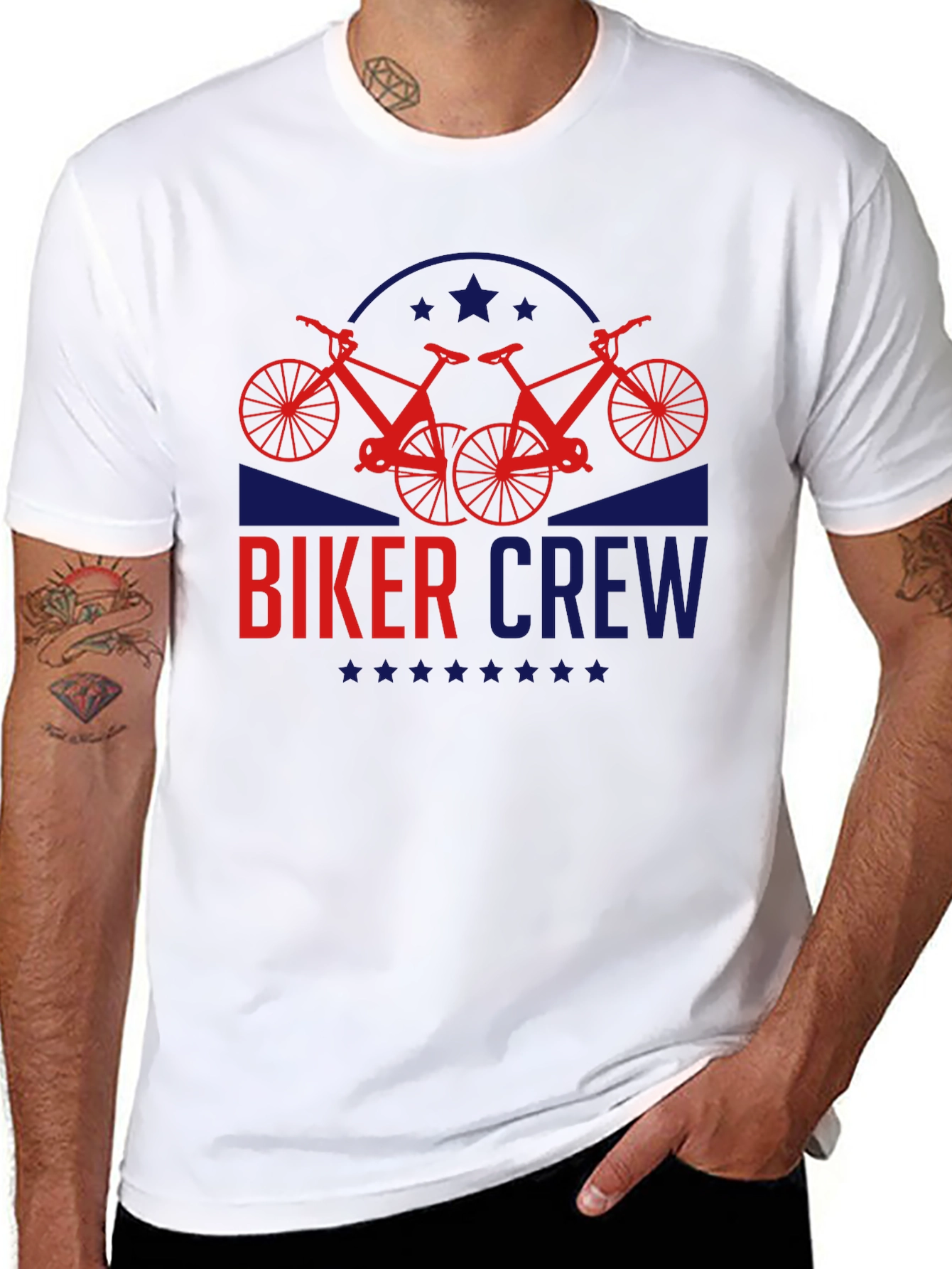 Biker Crew T-Shirt