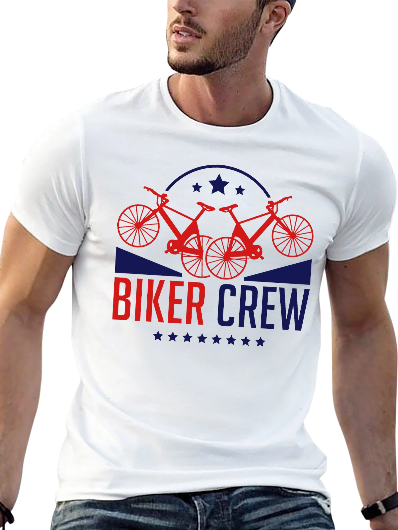 Biker Crew T-Shirt