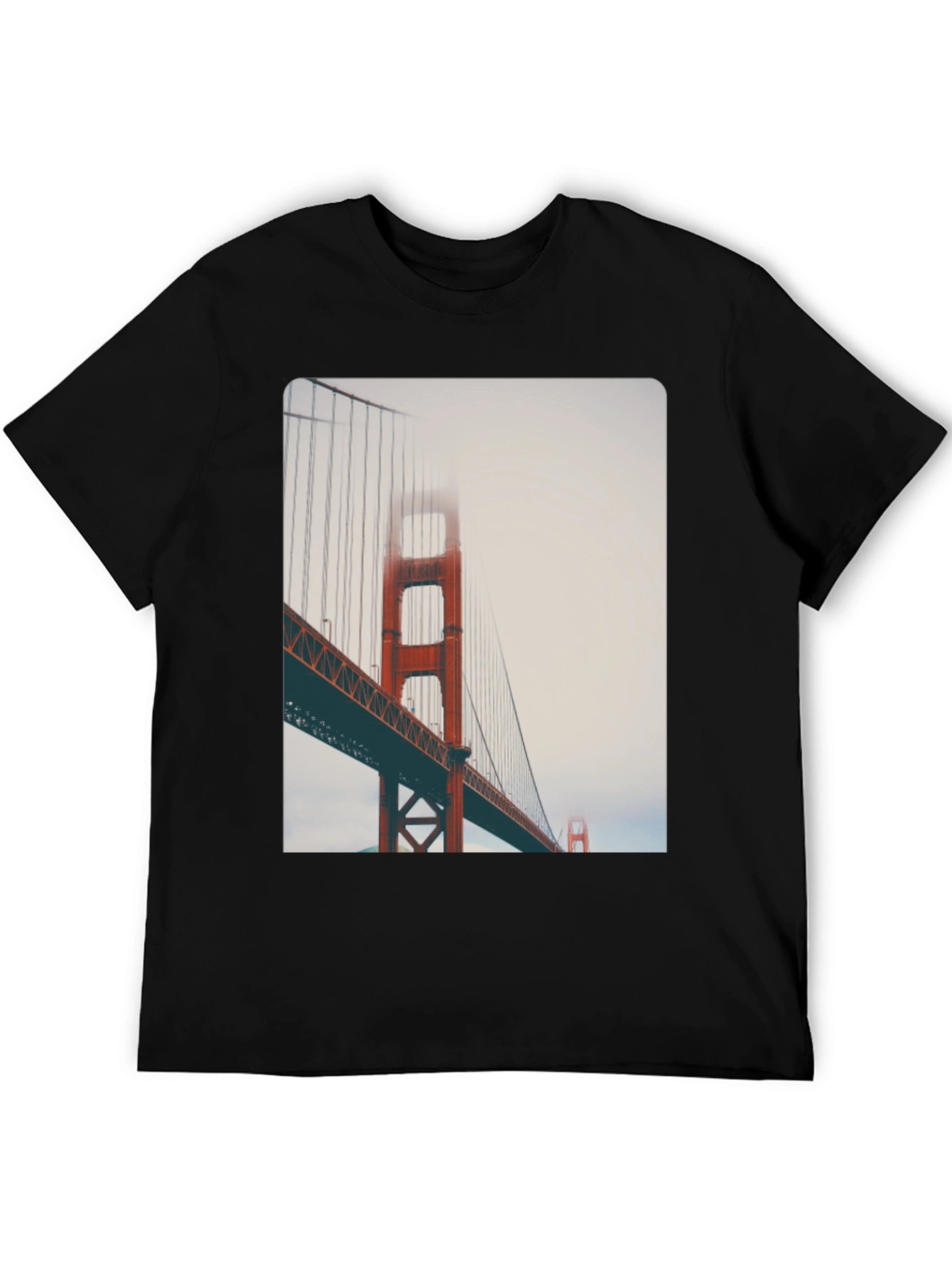 Golden Gate Bridge T-Shirt - Black