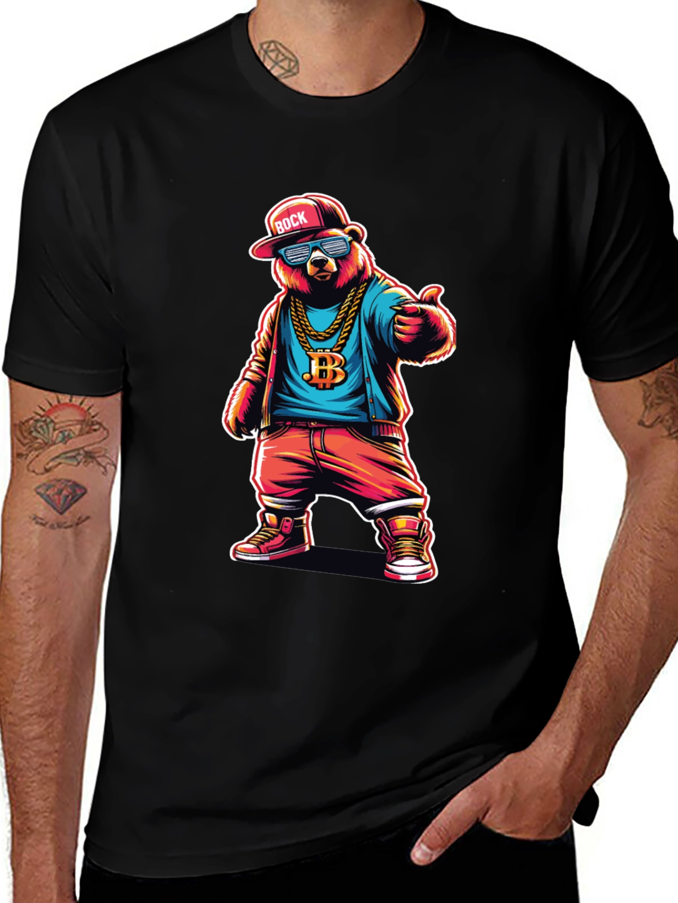 Cool Bear Graphic Tee - Urban Style