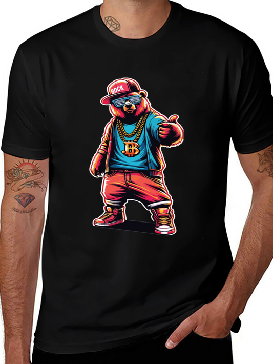 Cool Bear Graphic Tee - Urban Style
