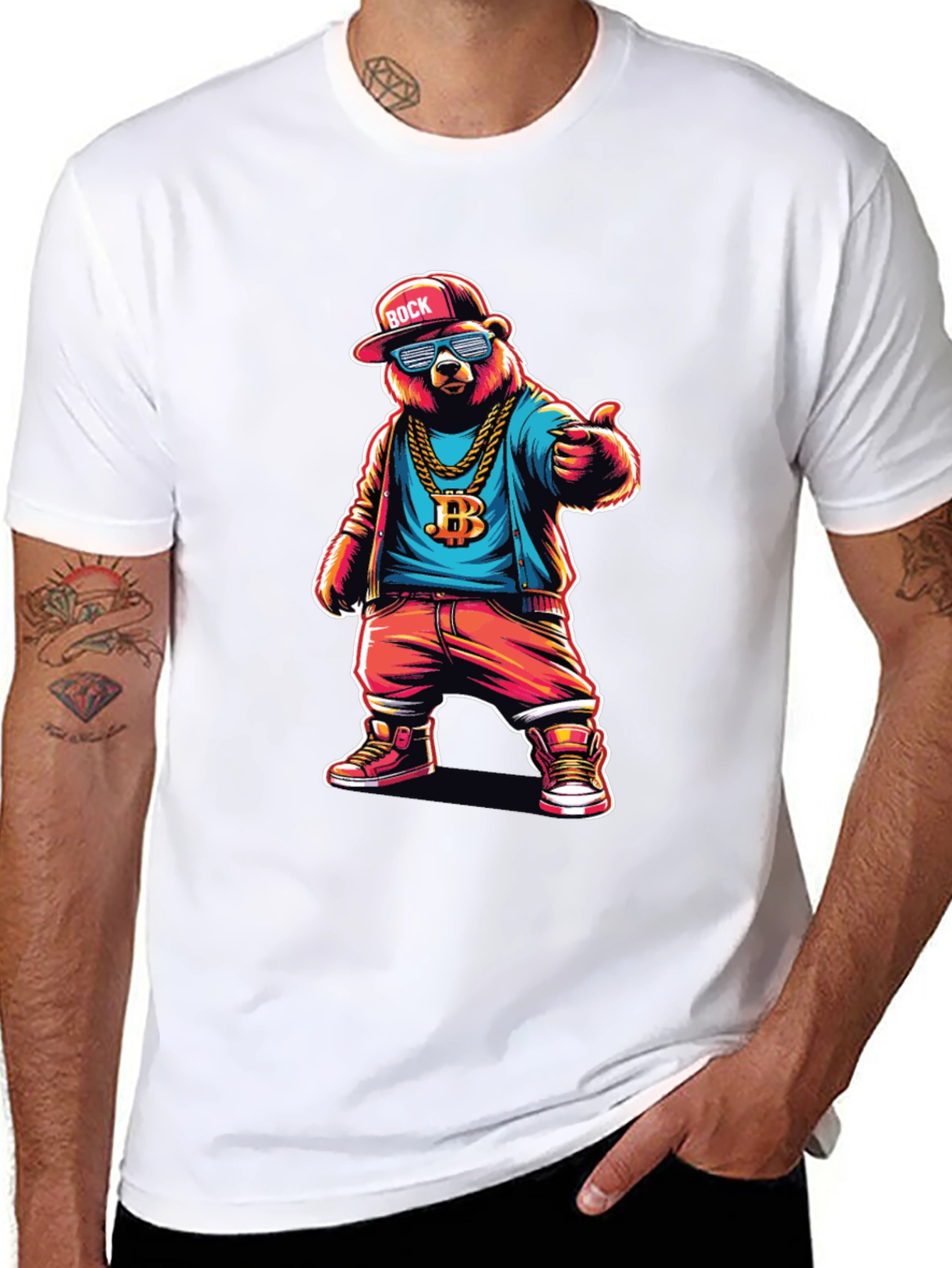 Cool Bear Graphic Tee - Urban Style