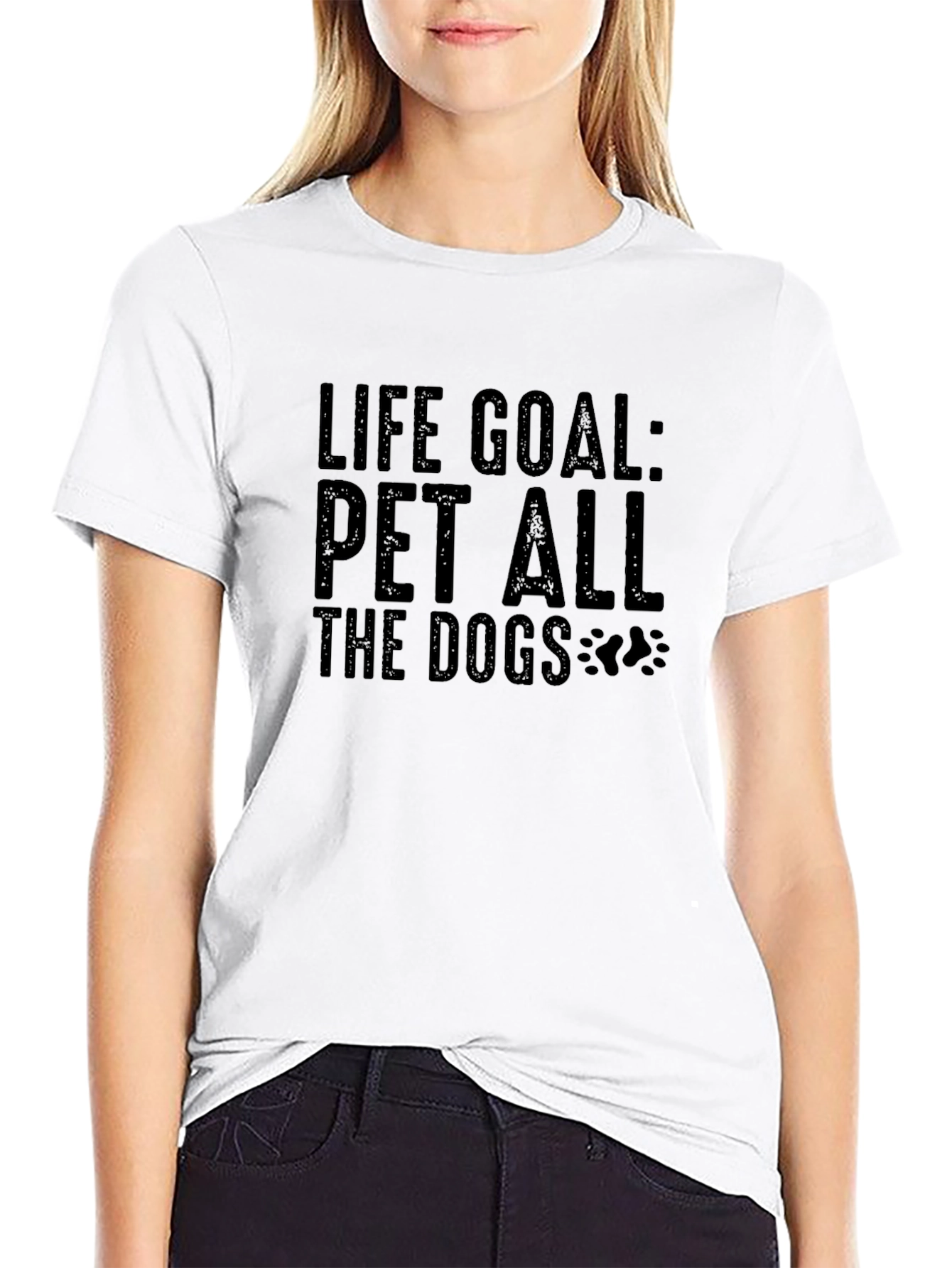 Pet All The Dogs Graphic T-Shirt