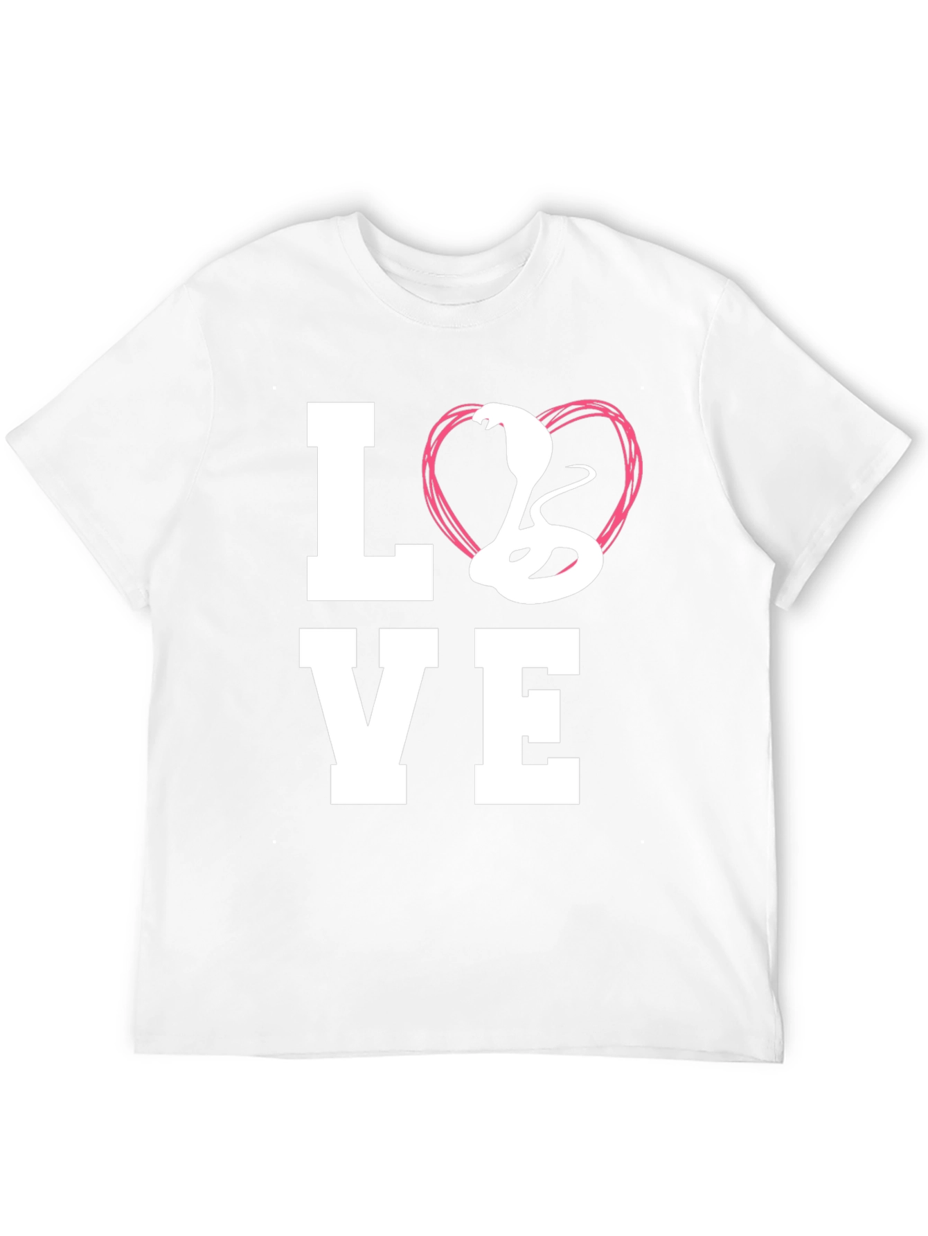 Cobra Love Graphic Tee - Snake Lovers T-Shirt