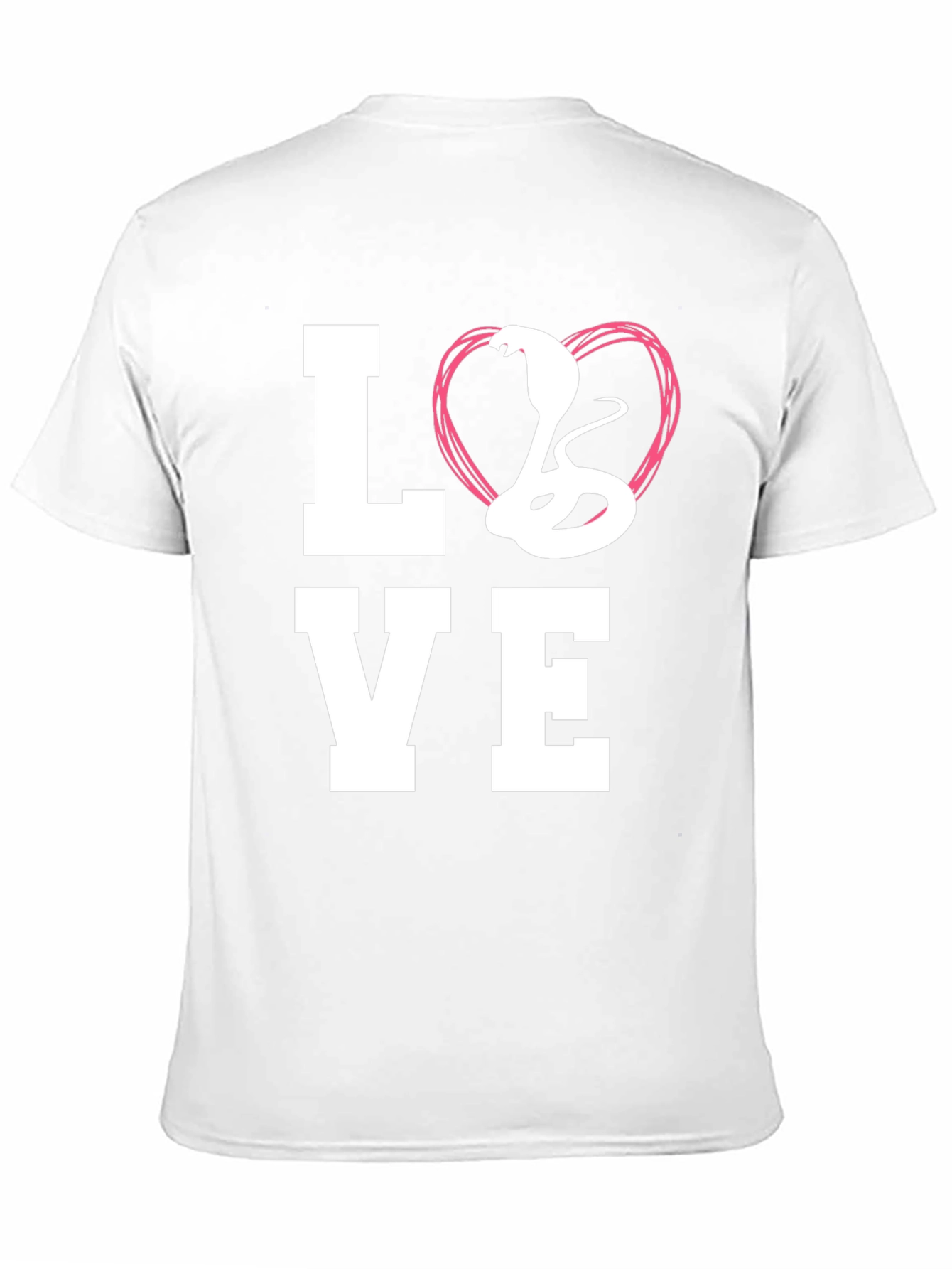 Cobra Love Graphic Tee - Snake Lovers T-Shirt
