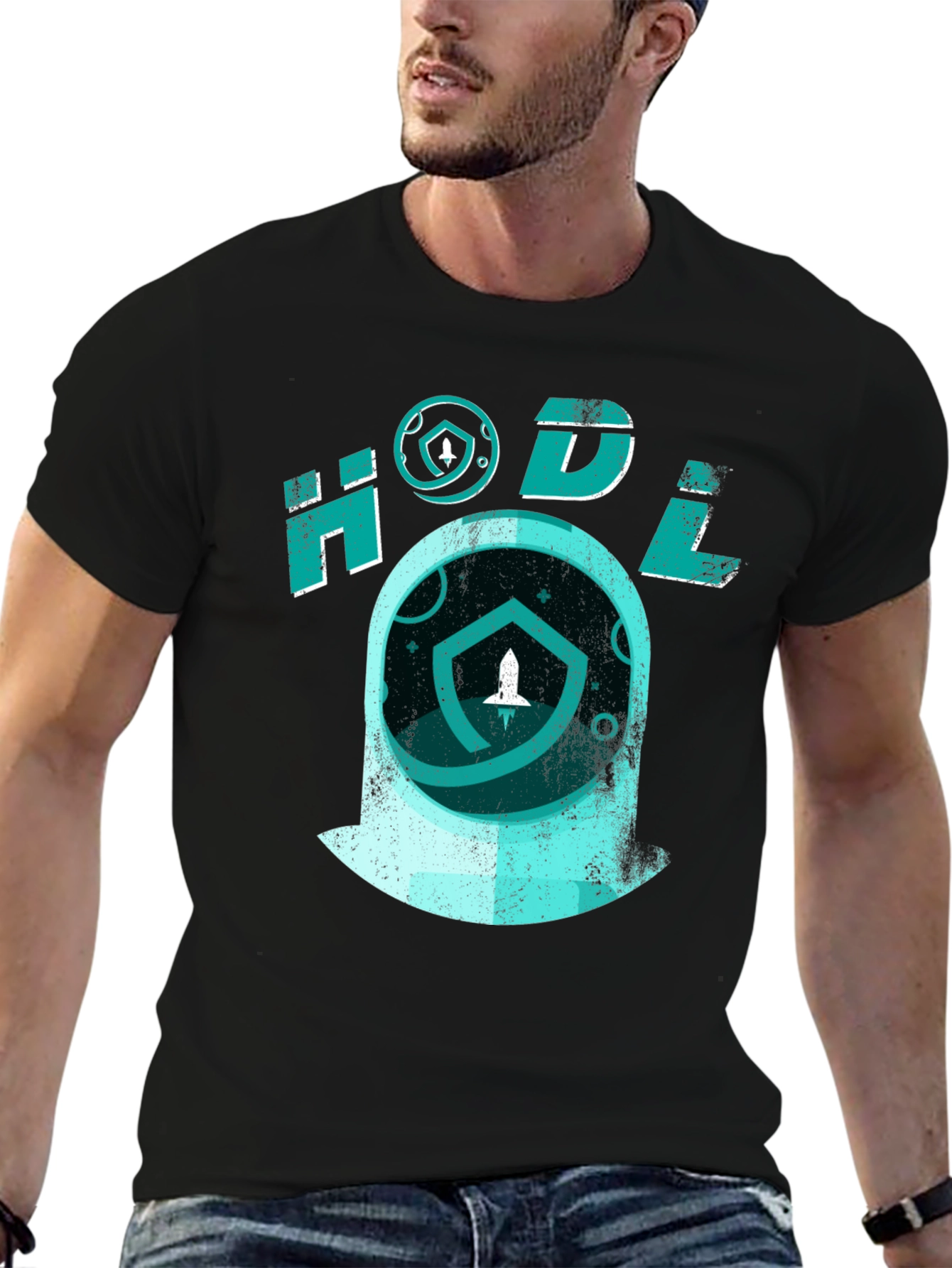 HODL Crypto T-Shirt - Space Edition