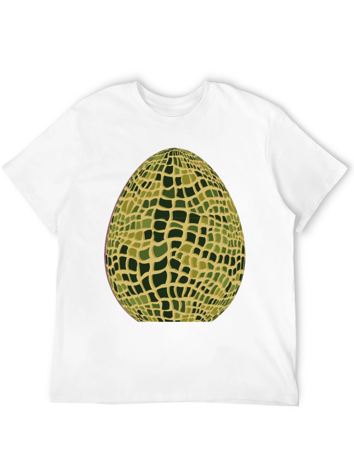 Abstract Mosaic Egg Graphic Tee