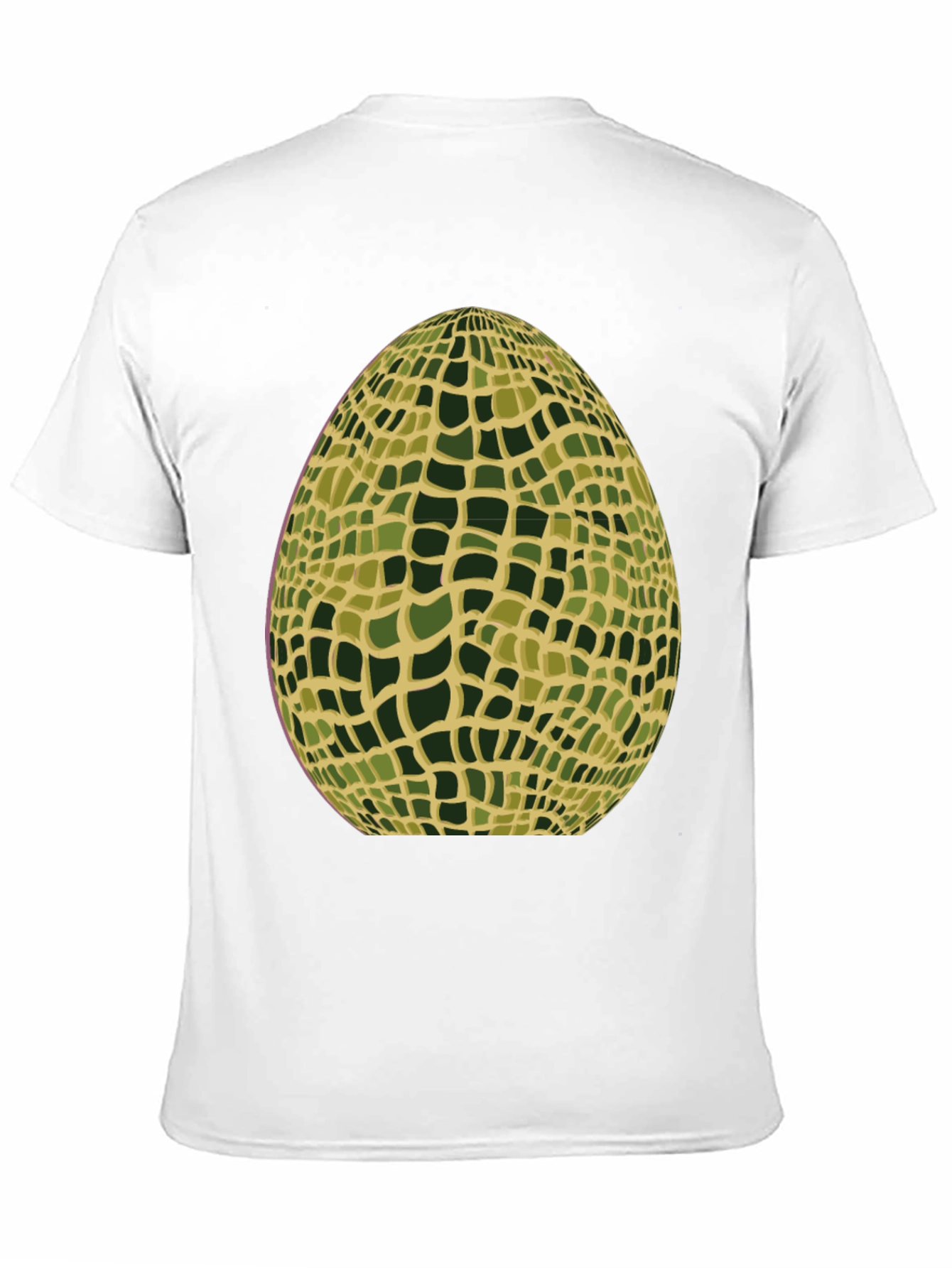 Abstract Mosaic Egg Graphic Tee