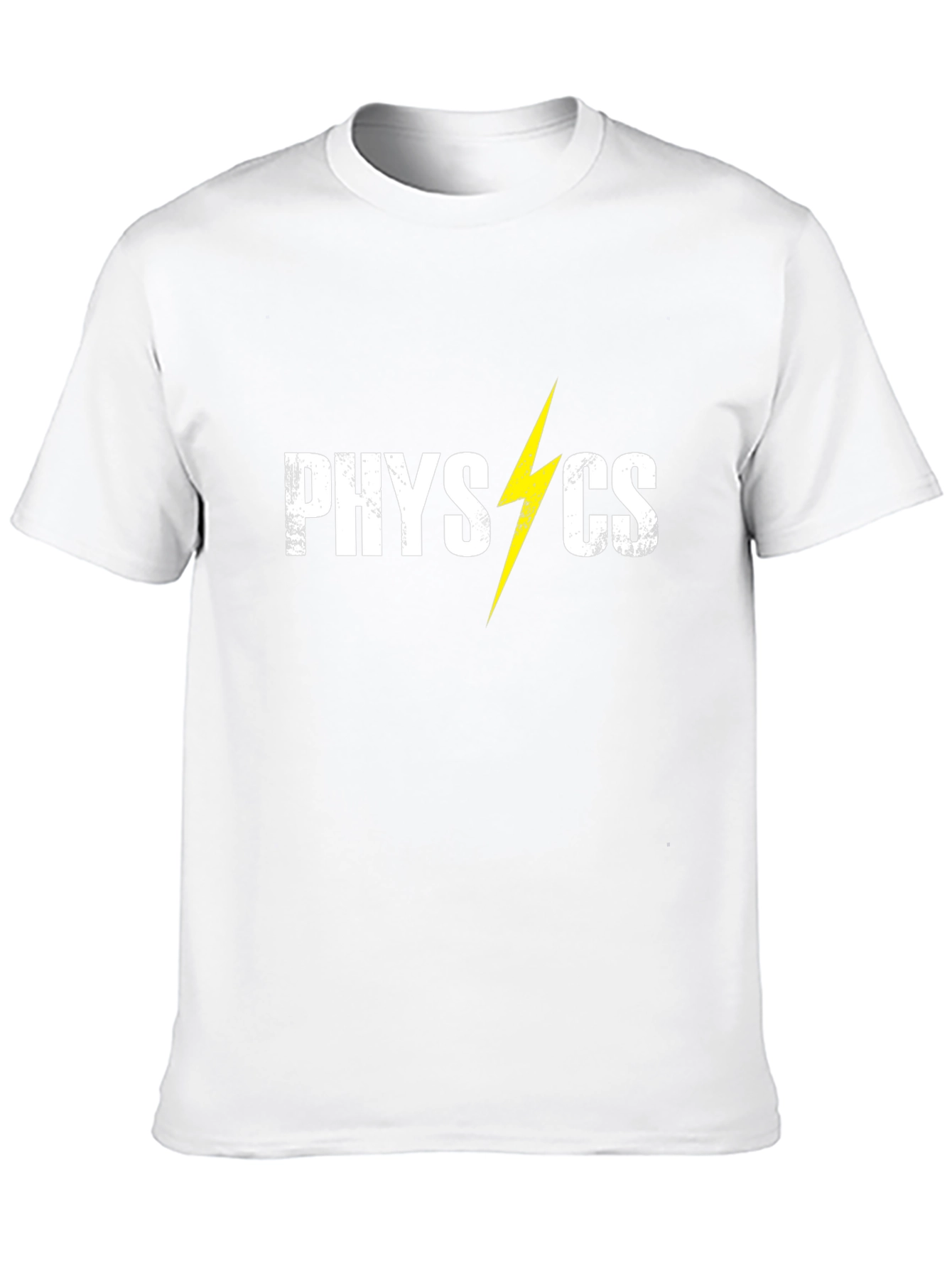 Physics Lightning Bolt Graphic Tee - Black