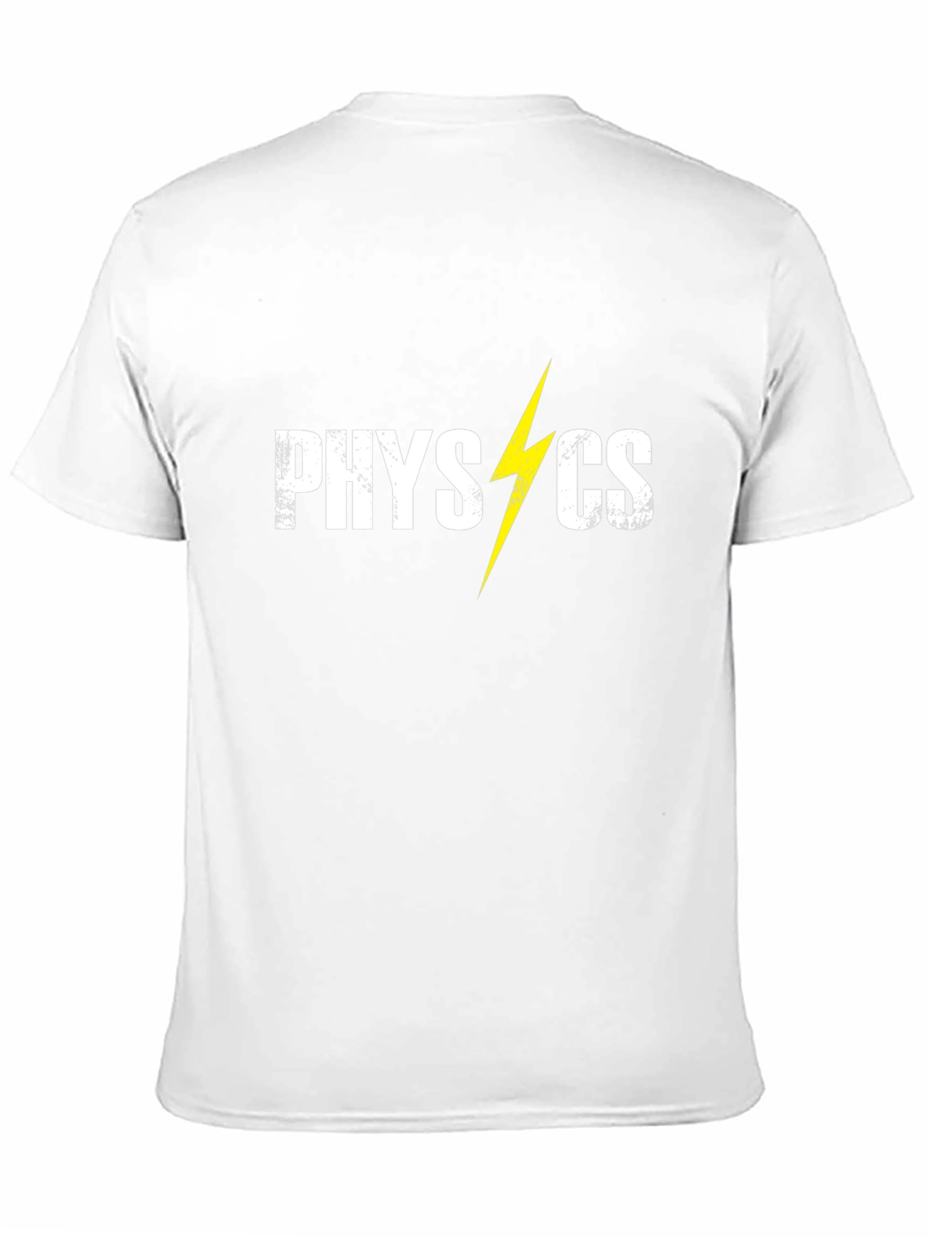 Physics Lightning Bolt Graphic Tee - Black