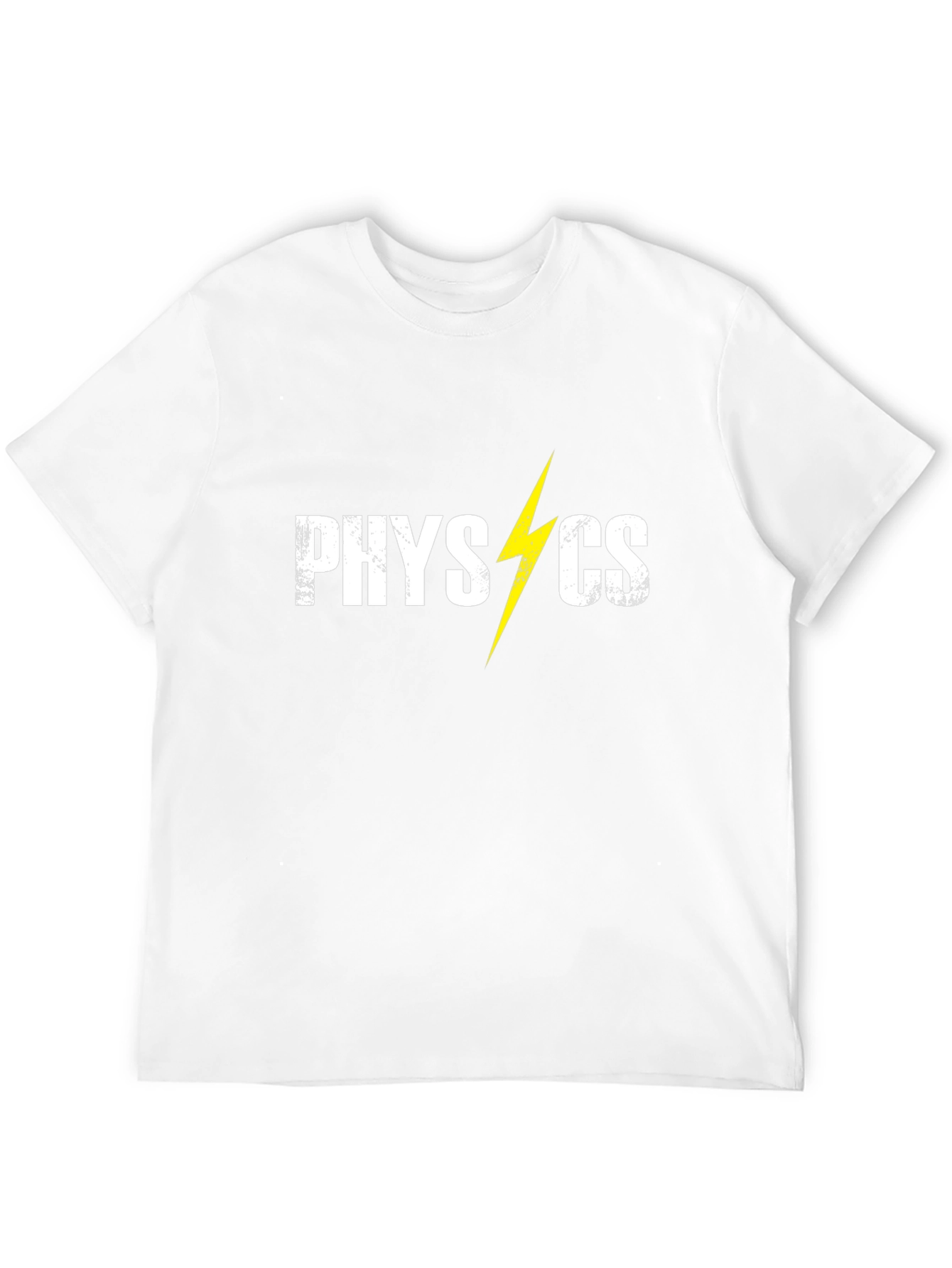 Physics Lightning Bolt Graphic Tee - Black