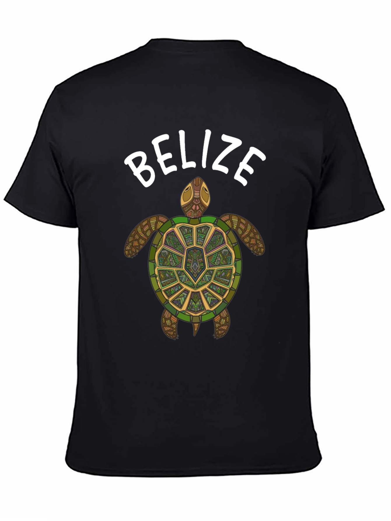 Belize Turtle Graphic Tee - Stylish Casual Wear