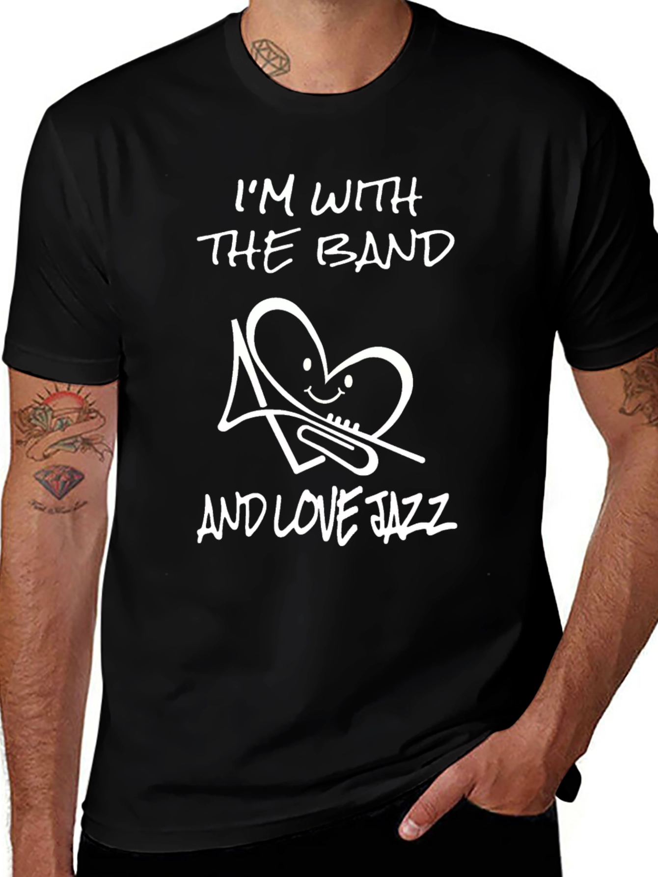 Im With The Band Black T-Shirt