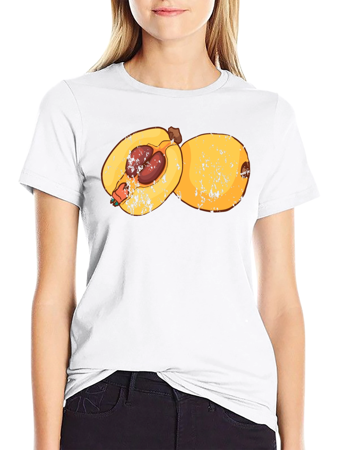 Loquat Fruit Graphic T-Shirt
