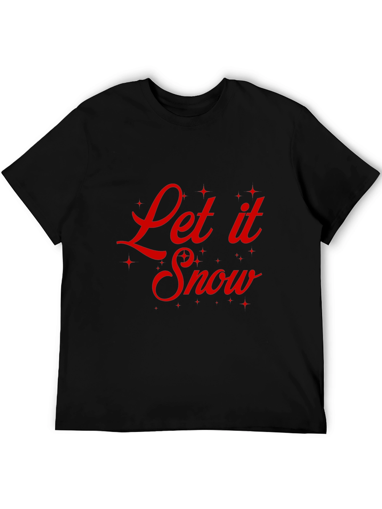 Let It Snow Graphic Tee - Holiday Cheer