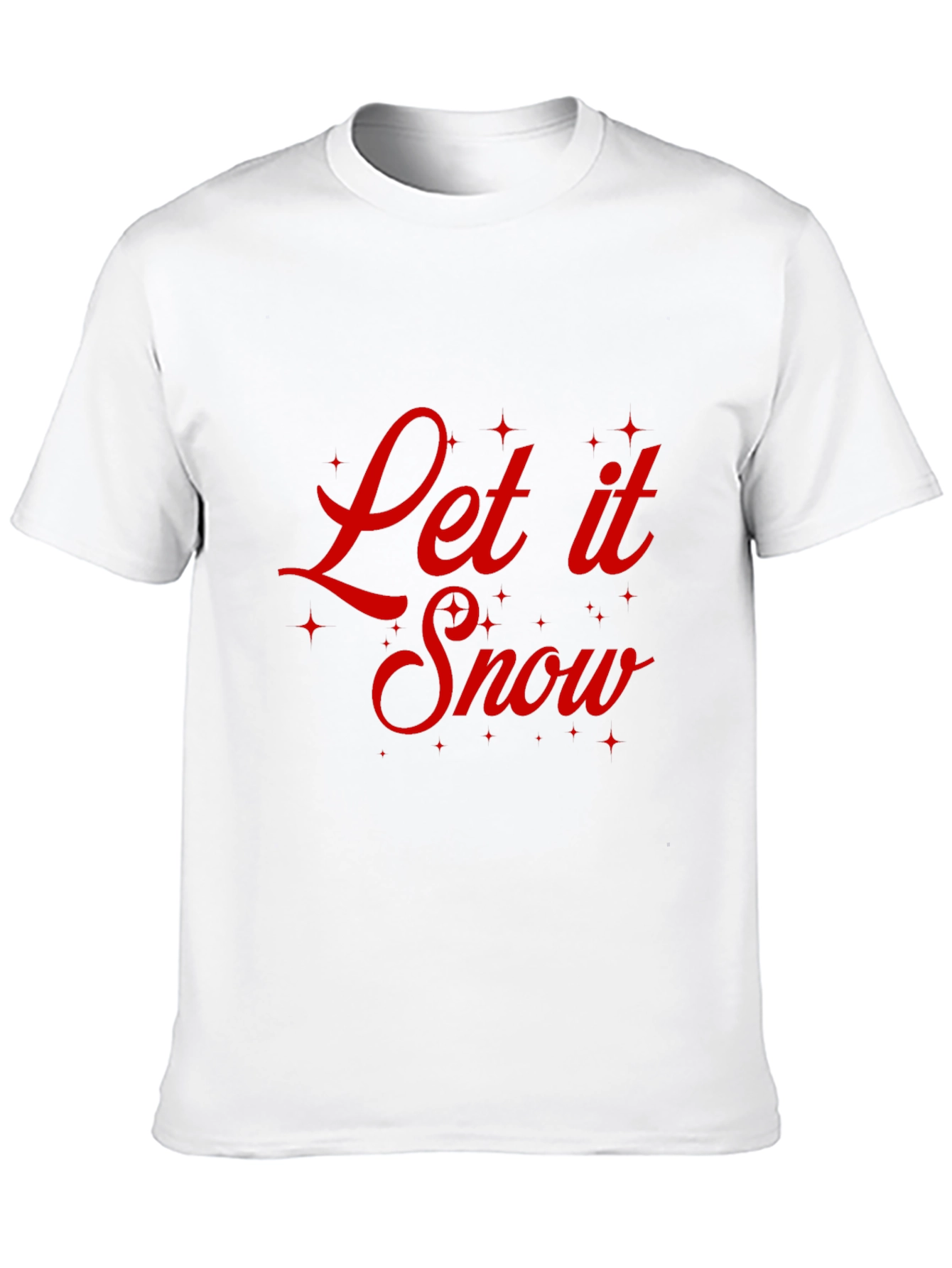 Let It Snow Graphic Tee - Holiday Cheer