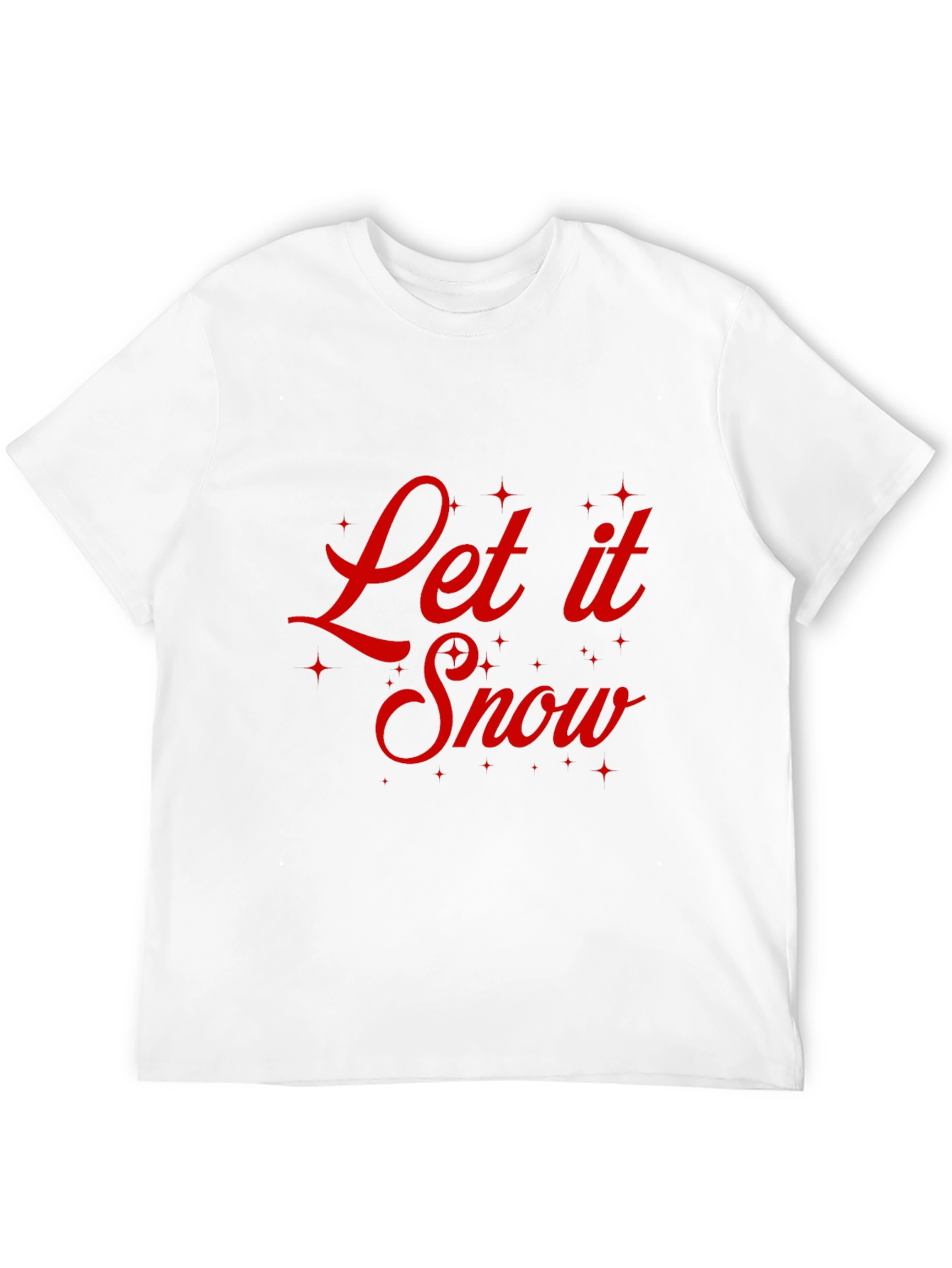 Let It Snow Graphic Tee - Holiday Cheer