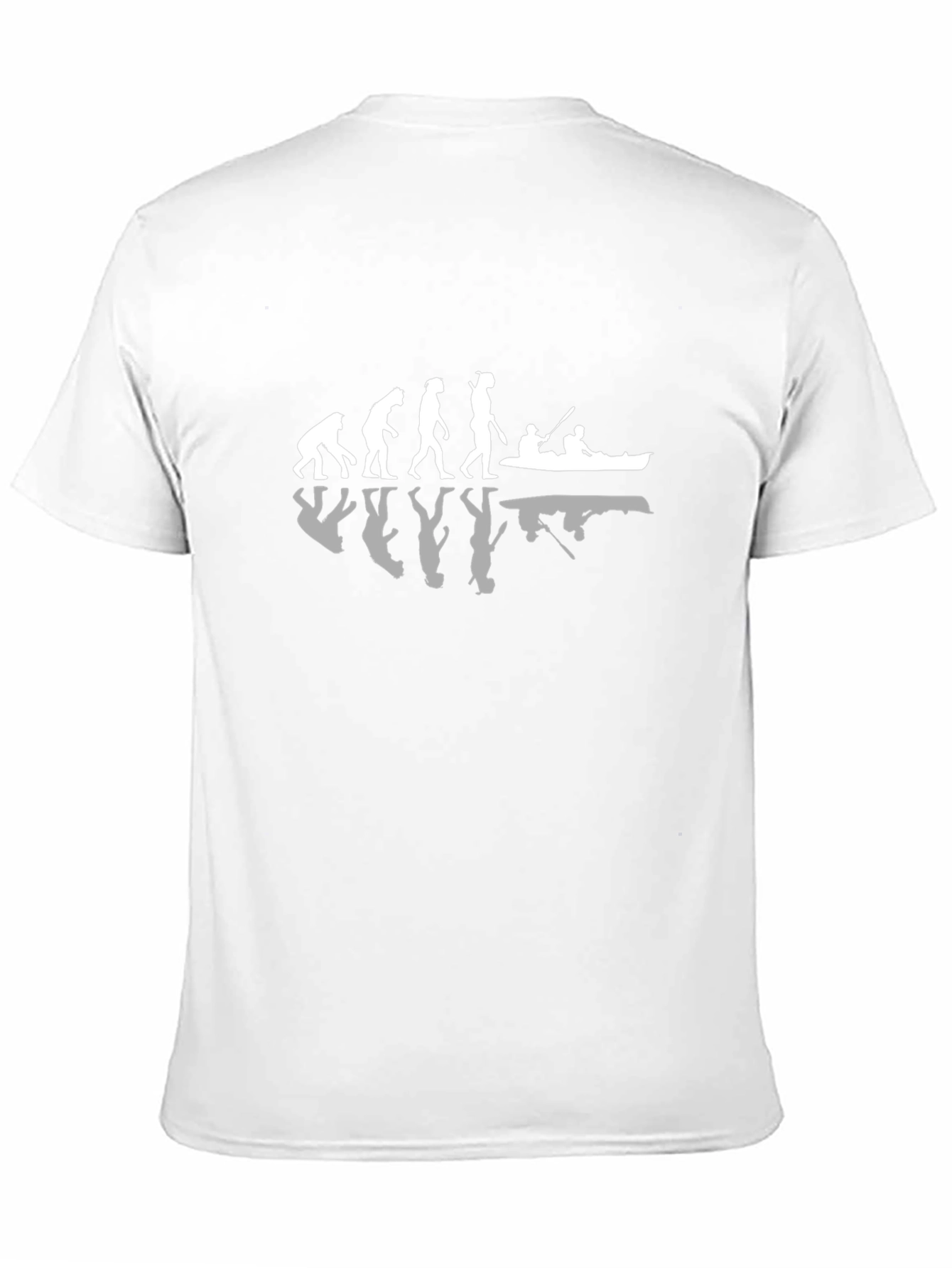 Evolution Kayak T-Shirt - Funny Paddling Tee