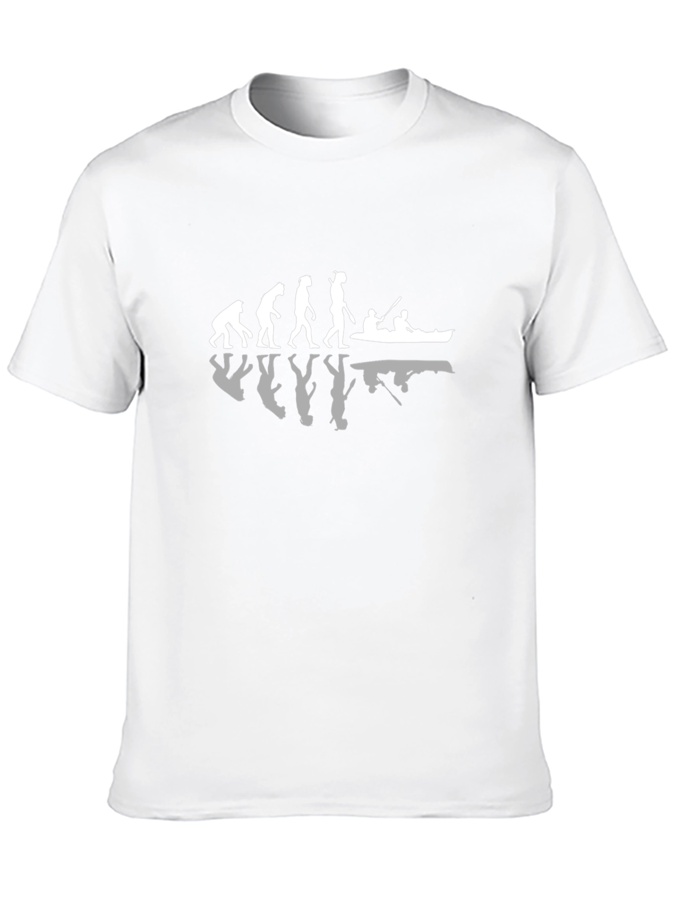Evolution Kayak T-Shirt - Funny Paddling Tee