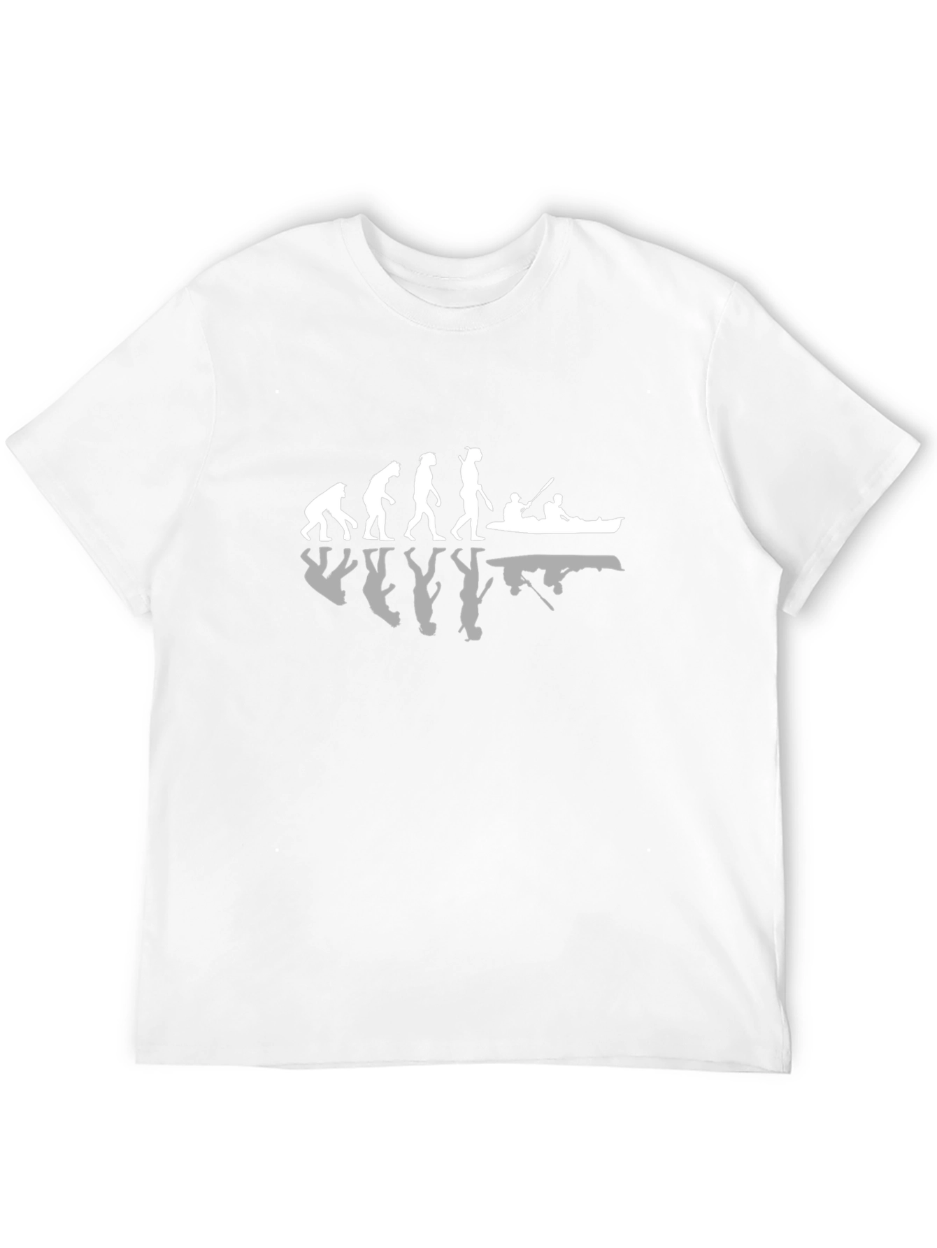 Evolution Kayak T-Shirt - Funny Paddling Tee
