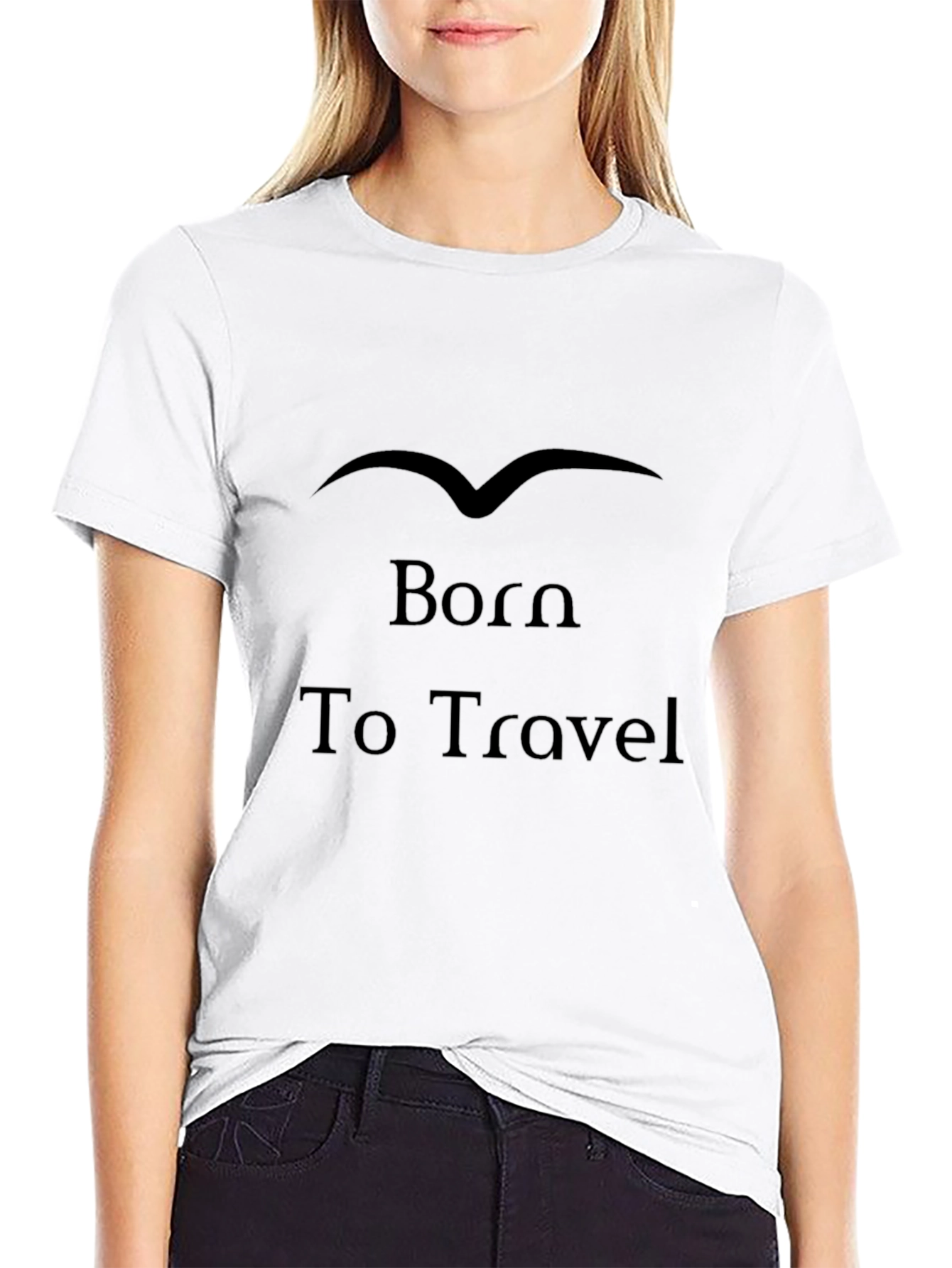 Born To Travel Graphic T-Shirt