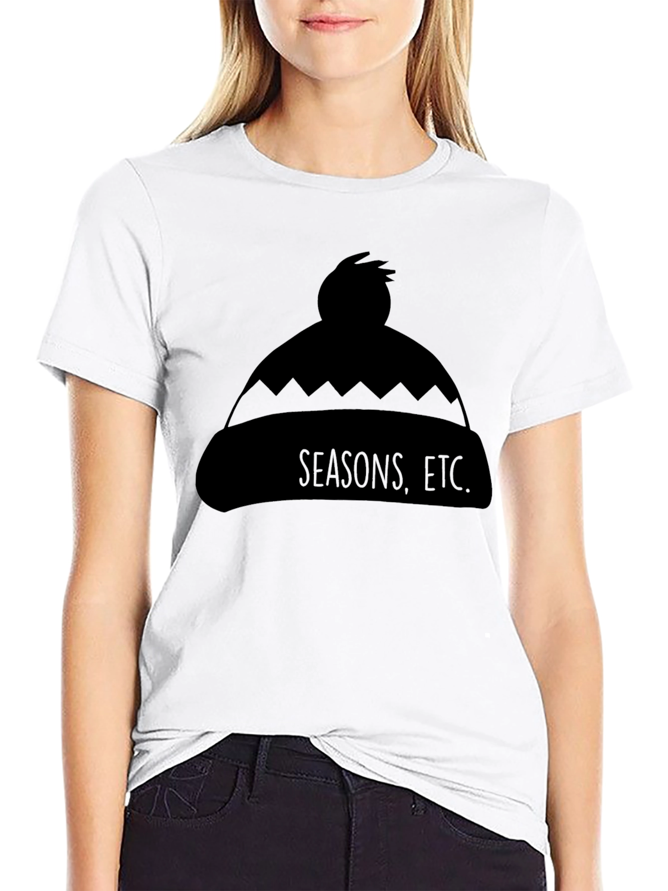 Seasons Etc. Beanie T-Shirt