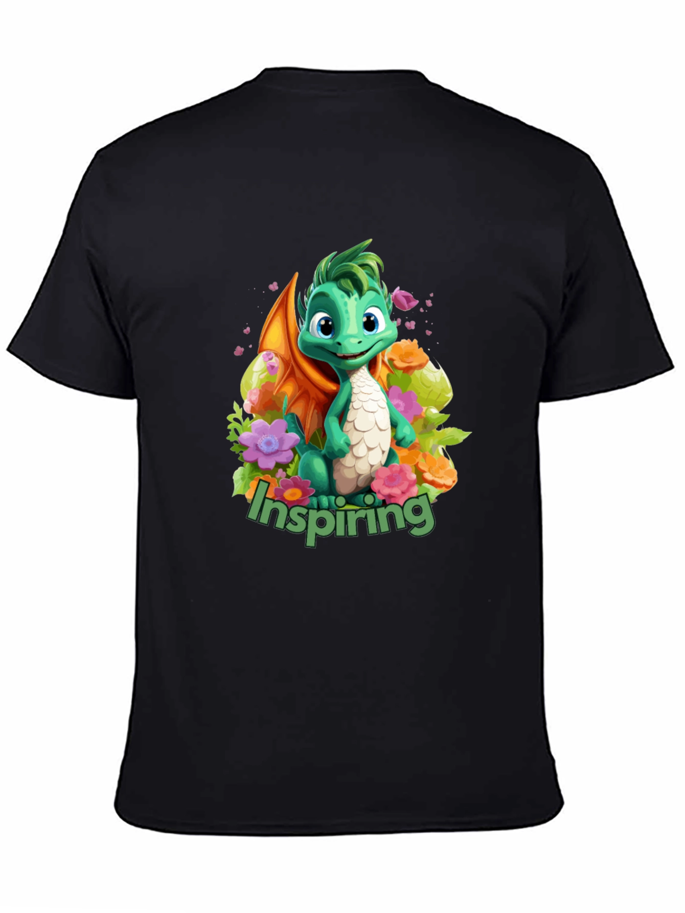 Inspiring Dragon Graphic T-Shirt