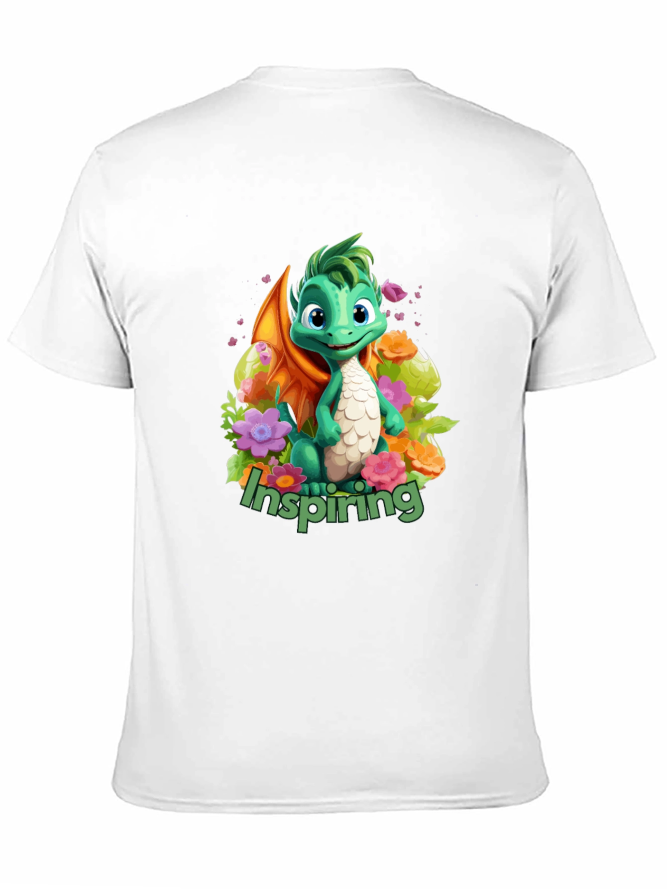 Inspiring Dragon Graphic T-Shirt