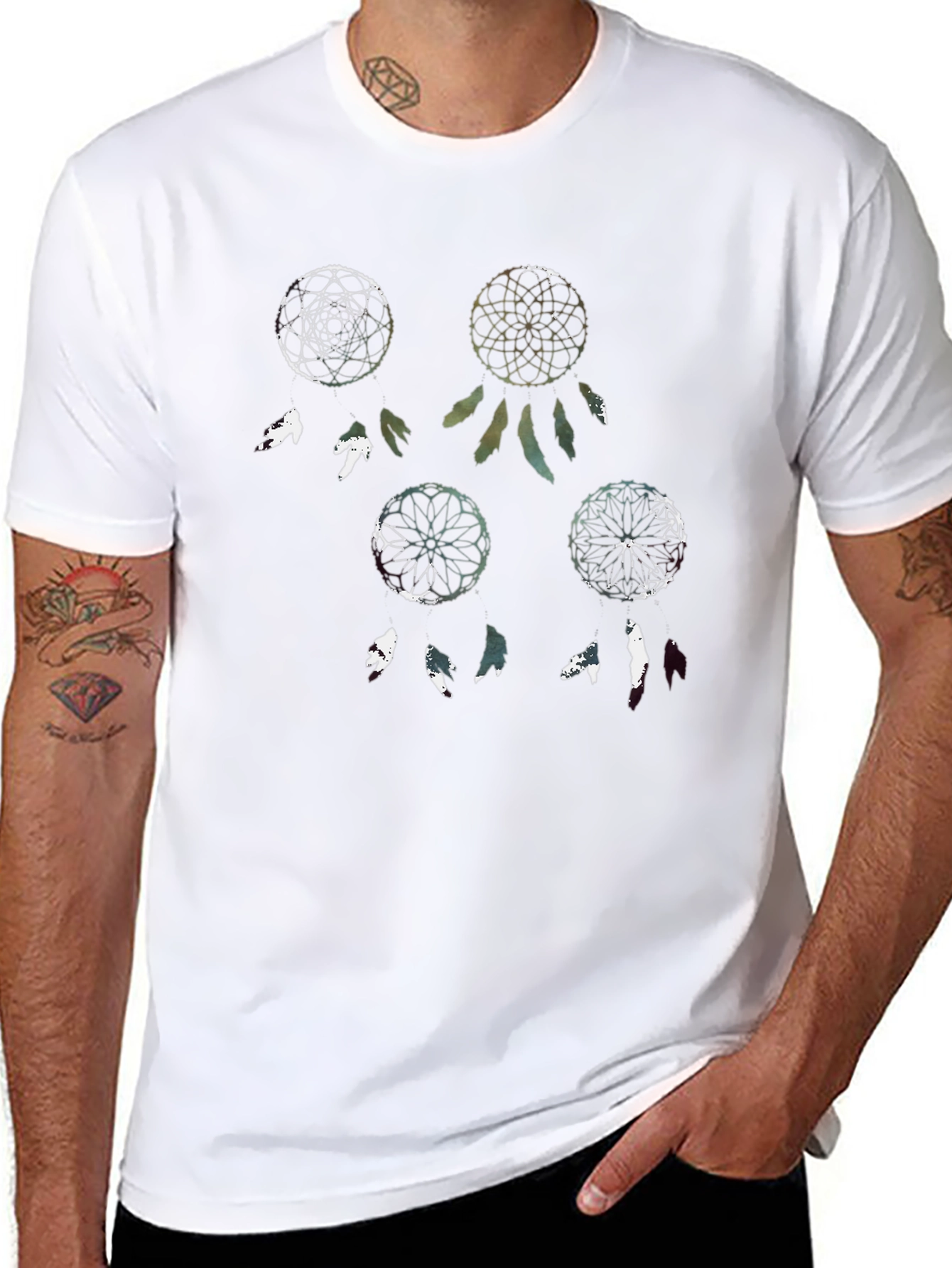 Dreamcatcher Graphic Tee - Black