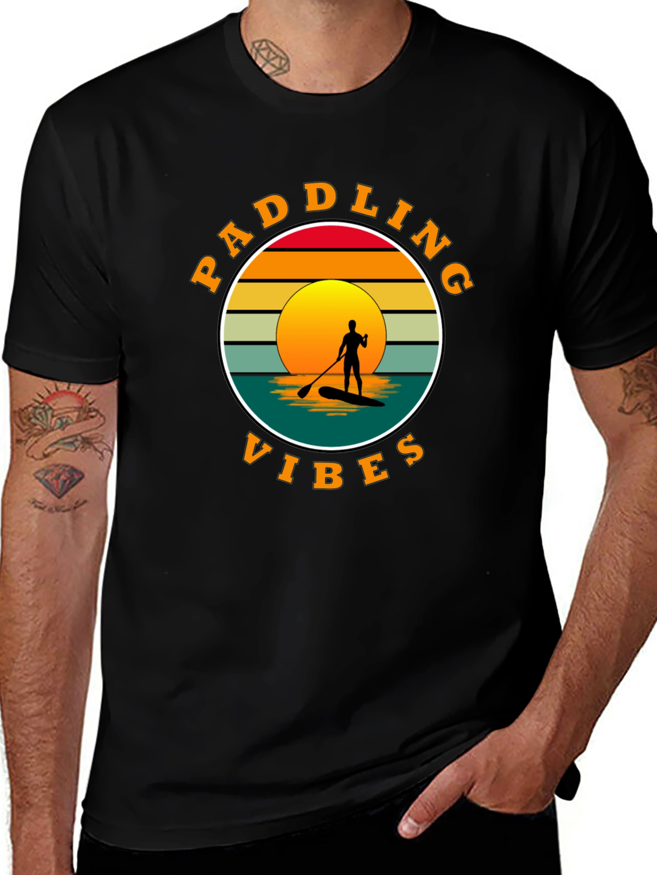 Paddling Vibes Graphic T-Shirt