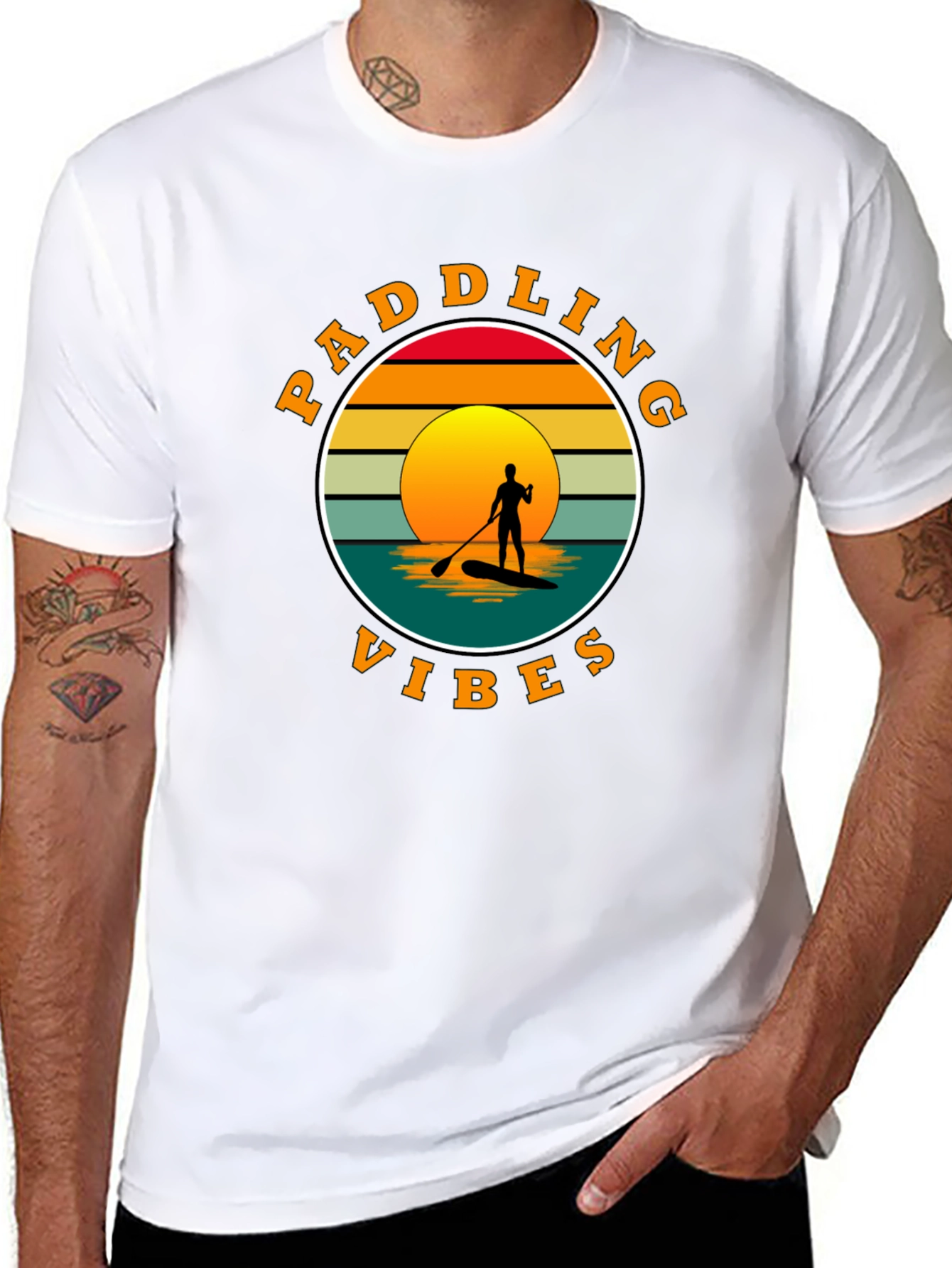 Paddling Vibes Graphic T-Shirt