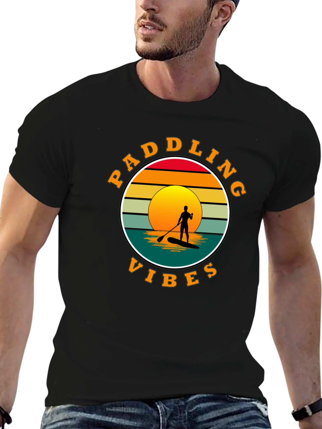 Paddling Vibes Graphic T-Shirt