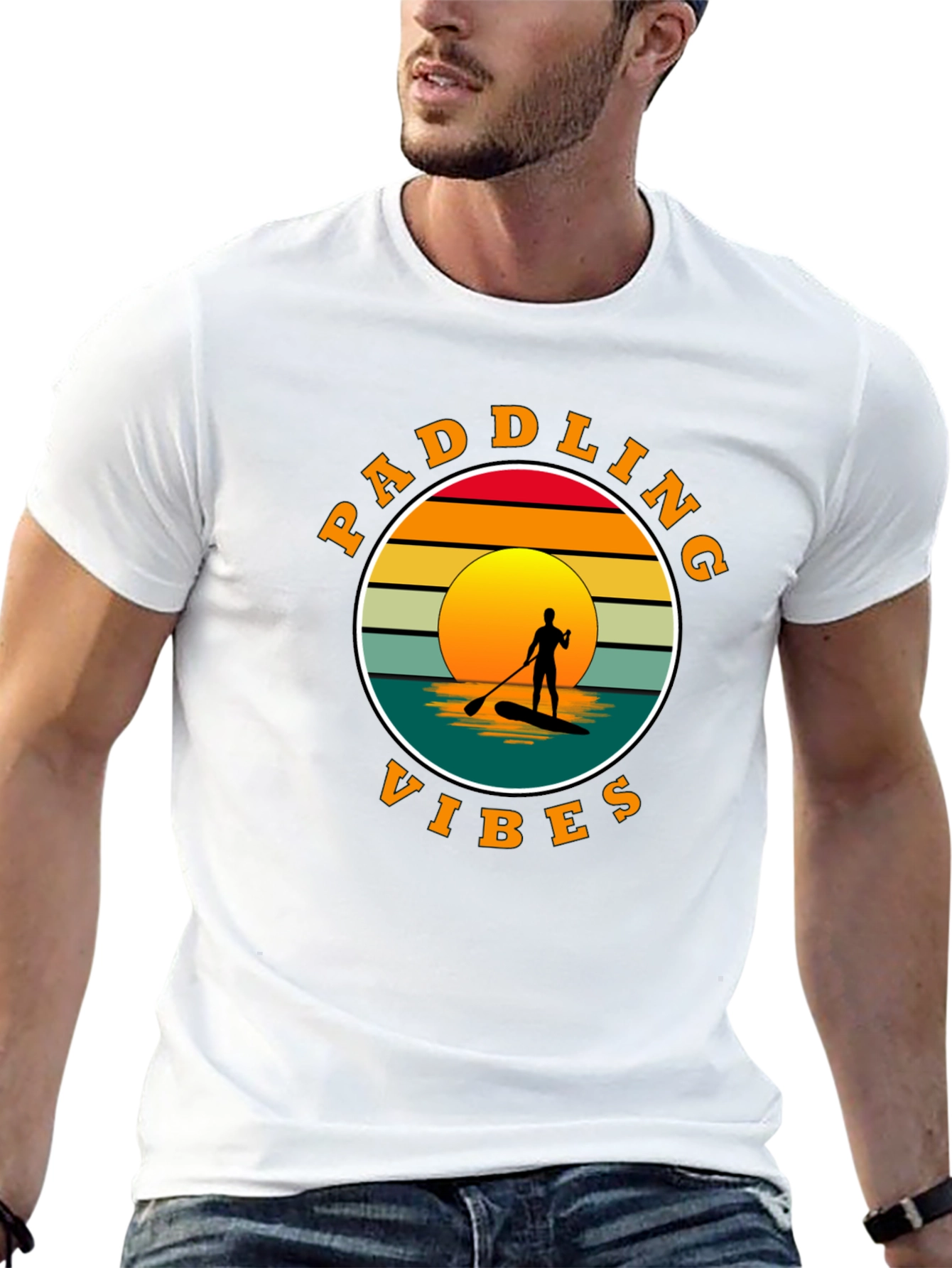 Paddling Vibes Graphic T-Shirt
