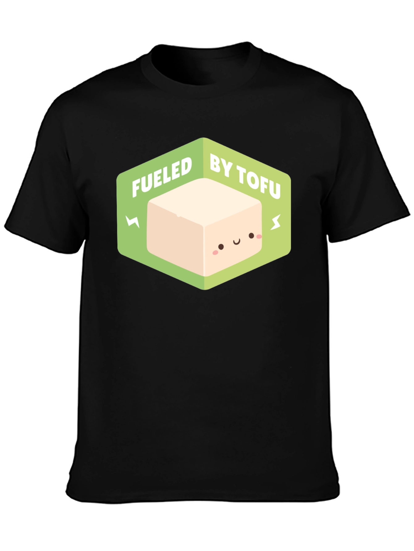 Fueled By Tofu Graphic T-Shirt Vegan Tee