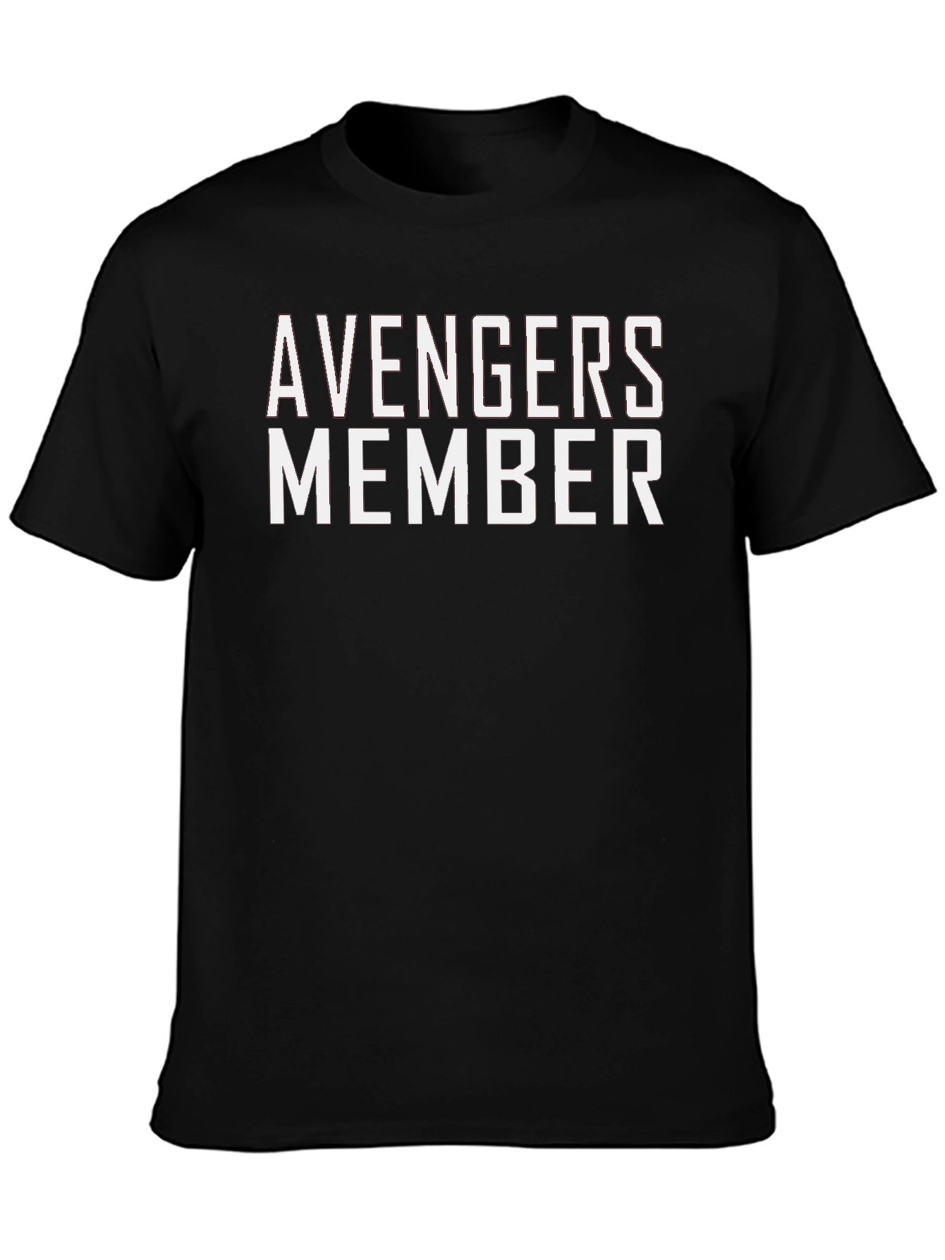 Avengers Member T-Shirt - Black Classic Fit